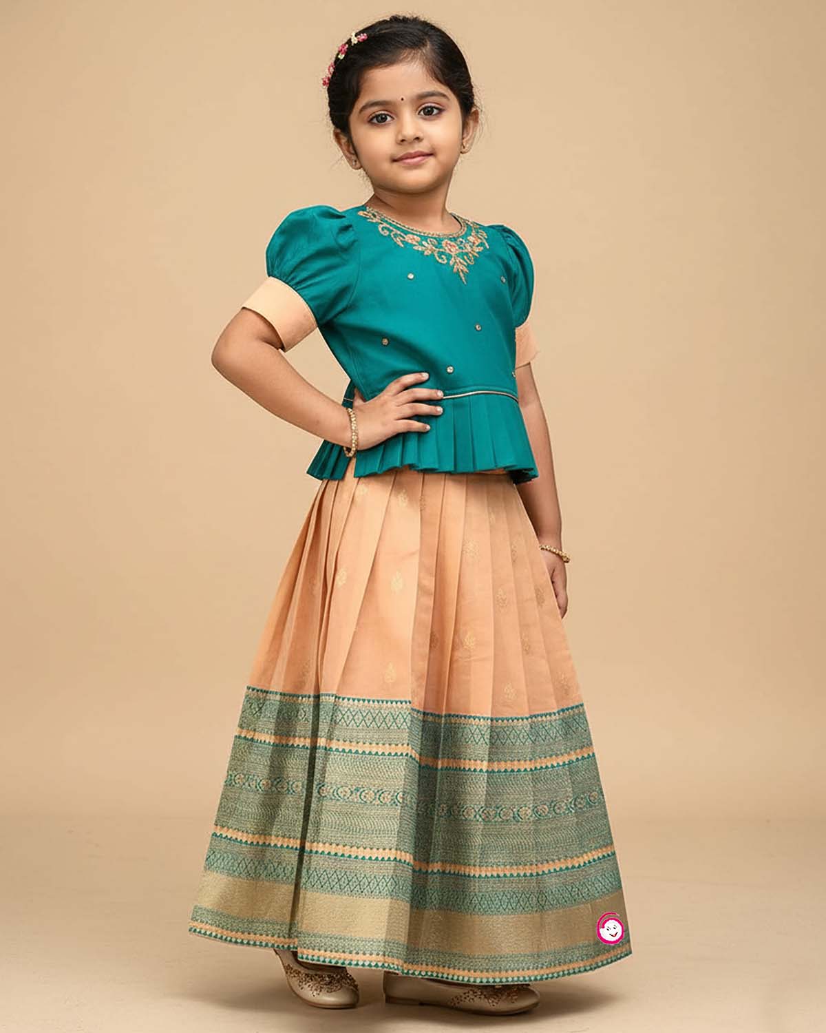 pattu lehenga ,new designs of lehenga