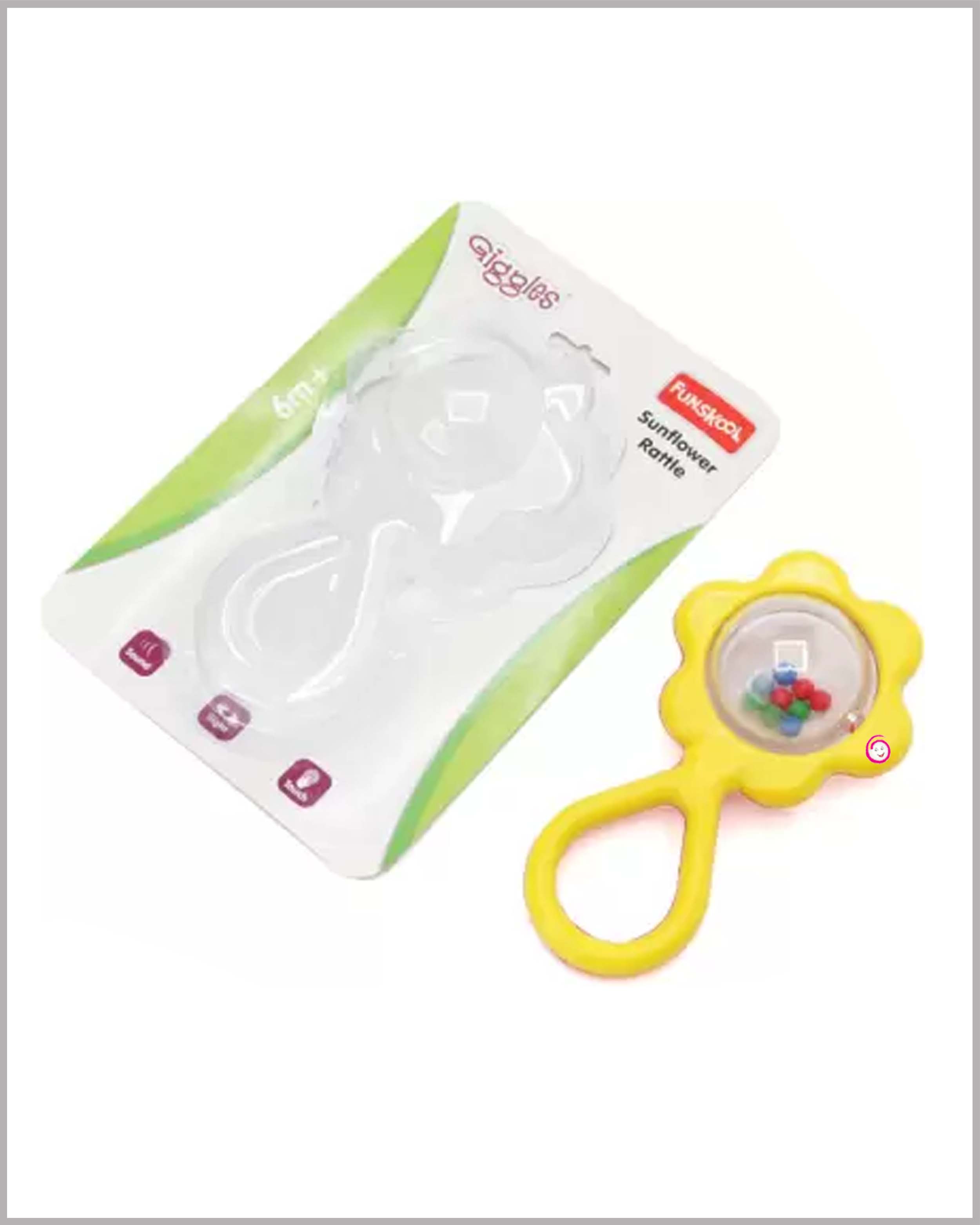Funskool Sunflower Baby Rattle