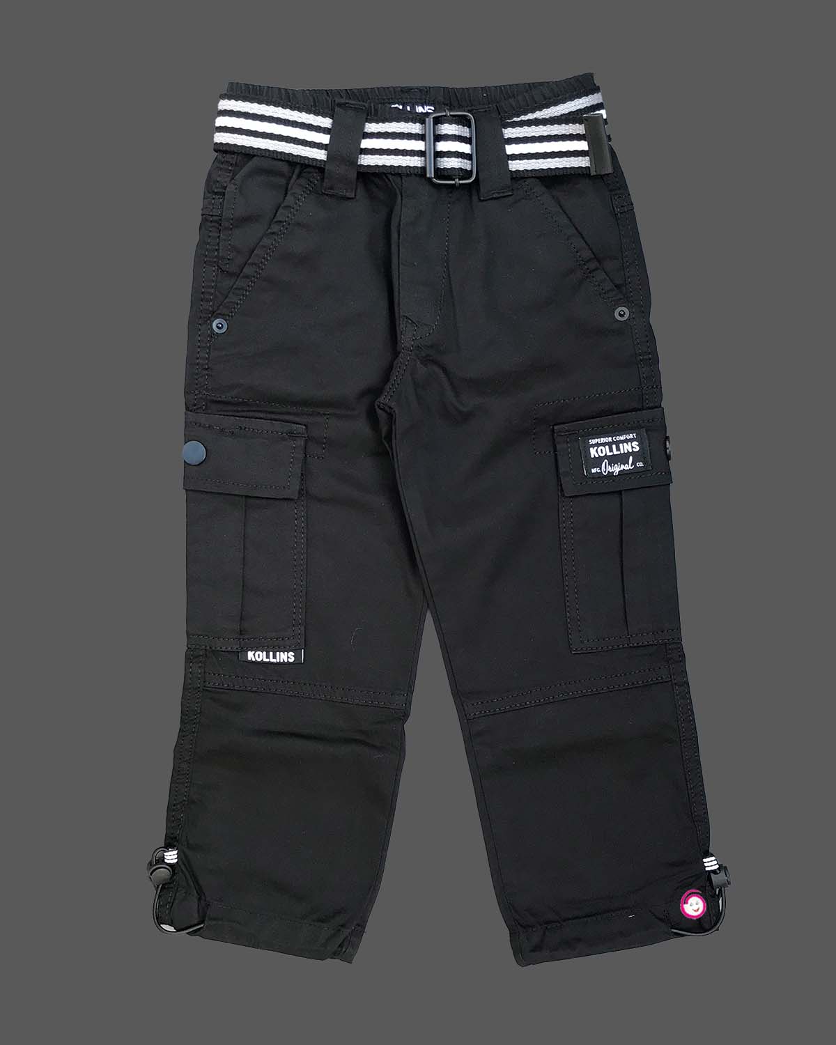 Boys casual pant - Black