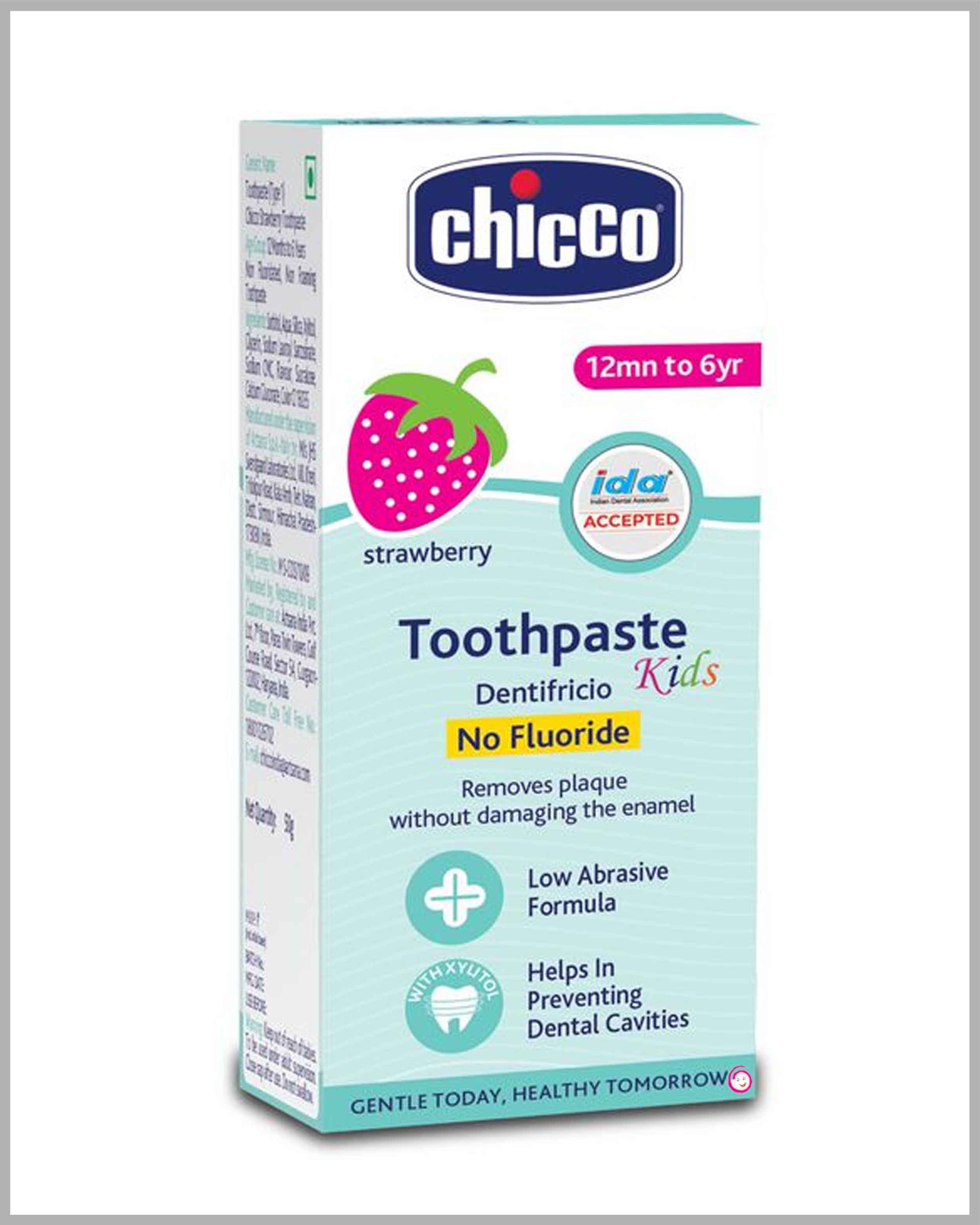 Chicco Toothpaste Strawberry Flavor - 50g