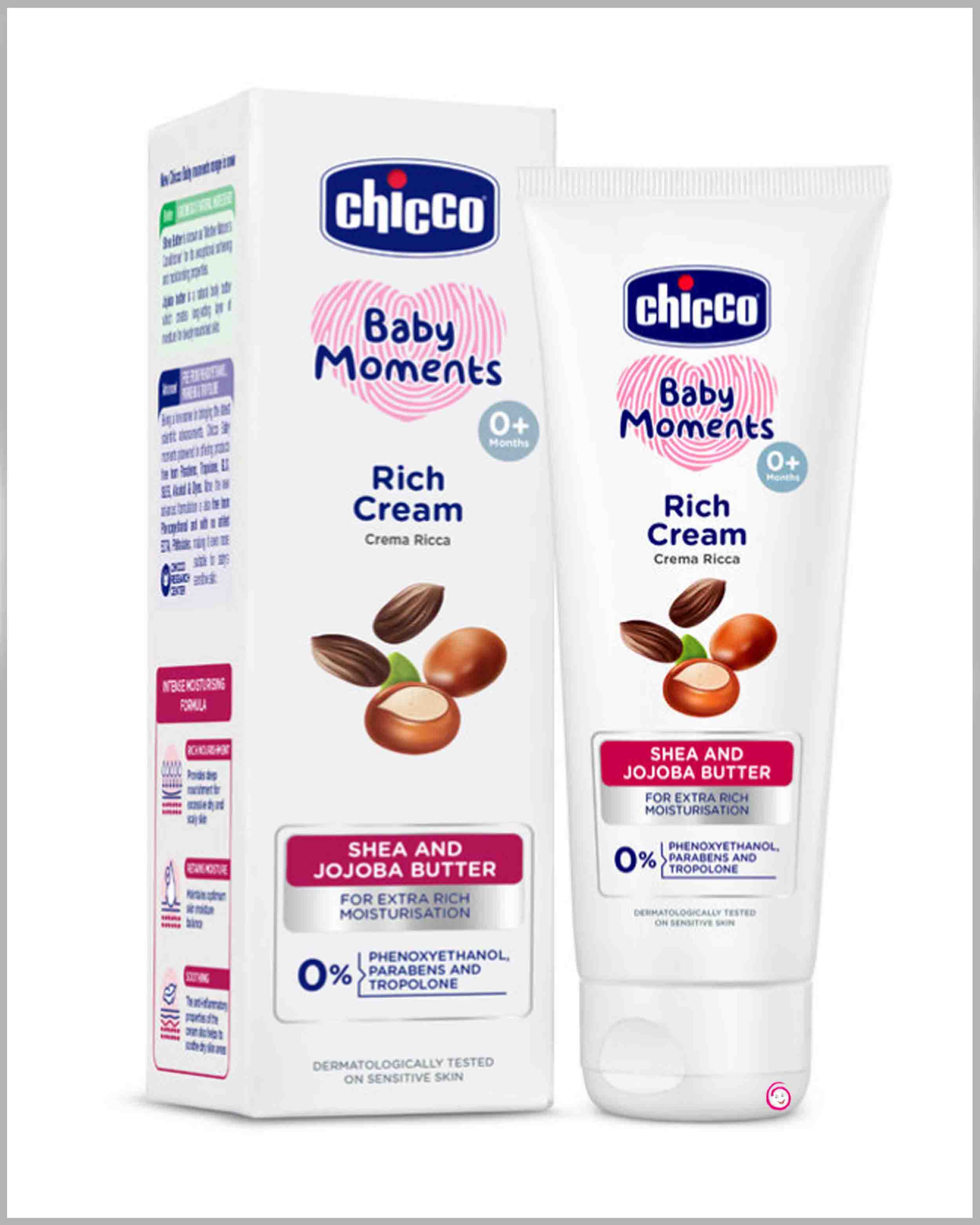 Chicco 100 gm Baby Moments Rich Cream