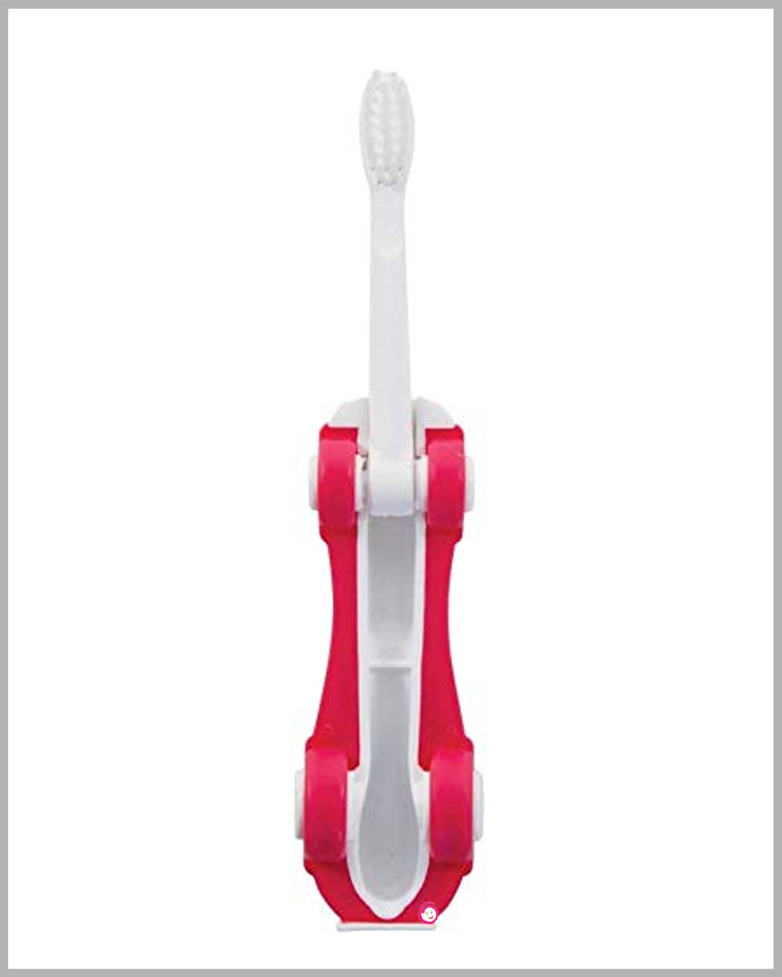 Mee Mee Kids Foldable Toothbrush - Red