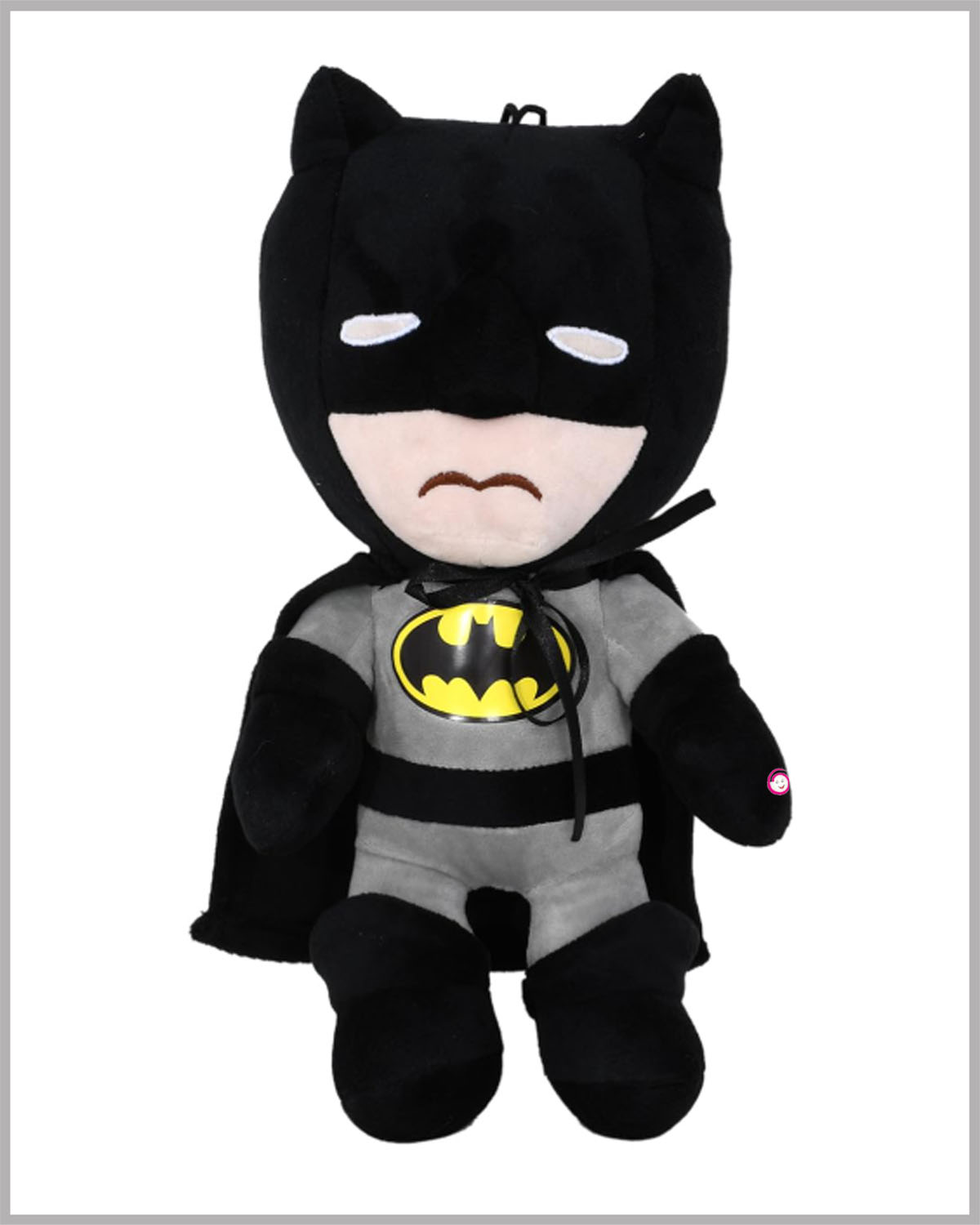 Cute Grey Grey Batman Soft Toy - 35cm