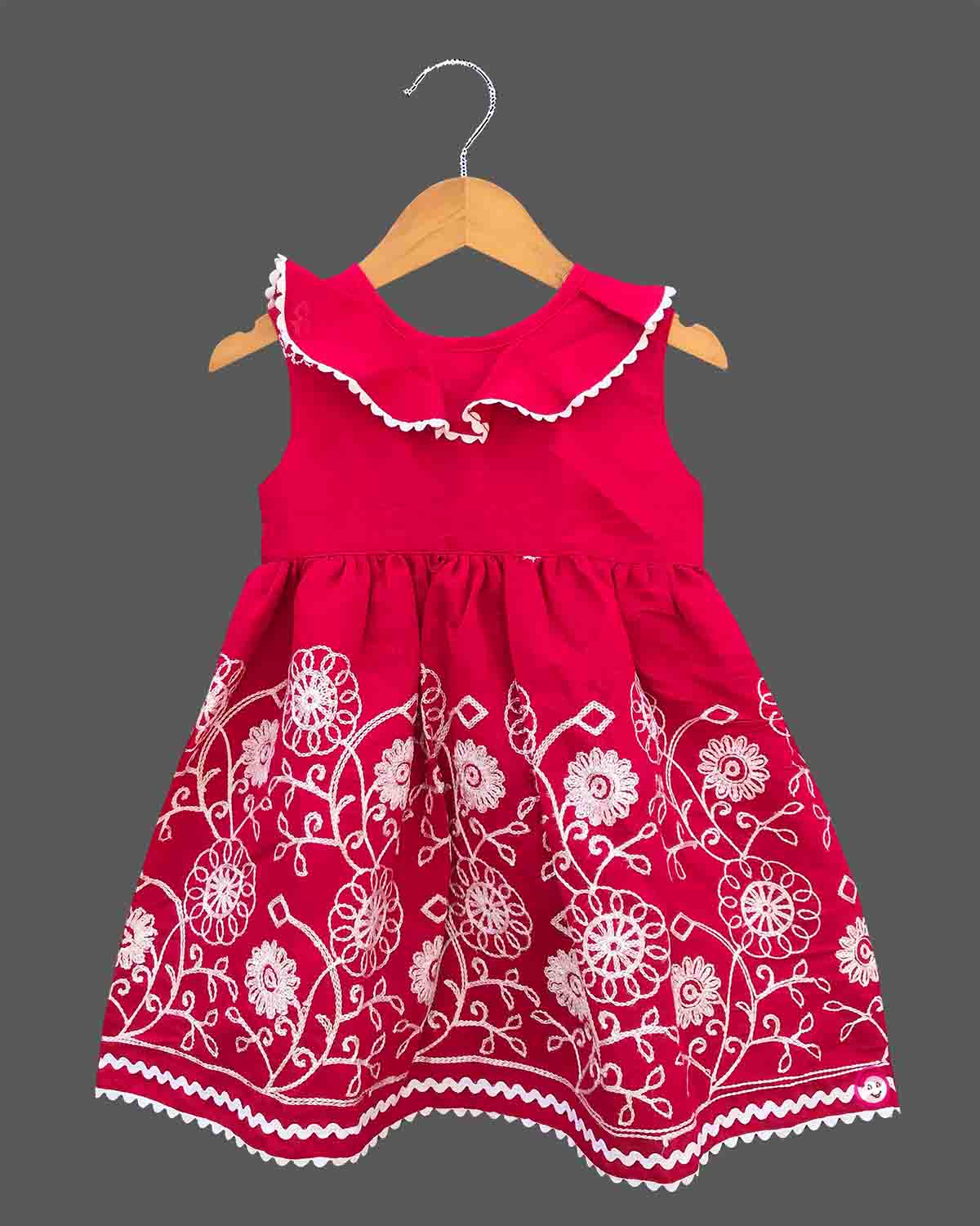 sleeveless frock