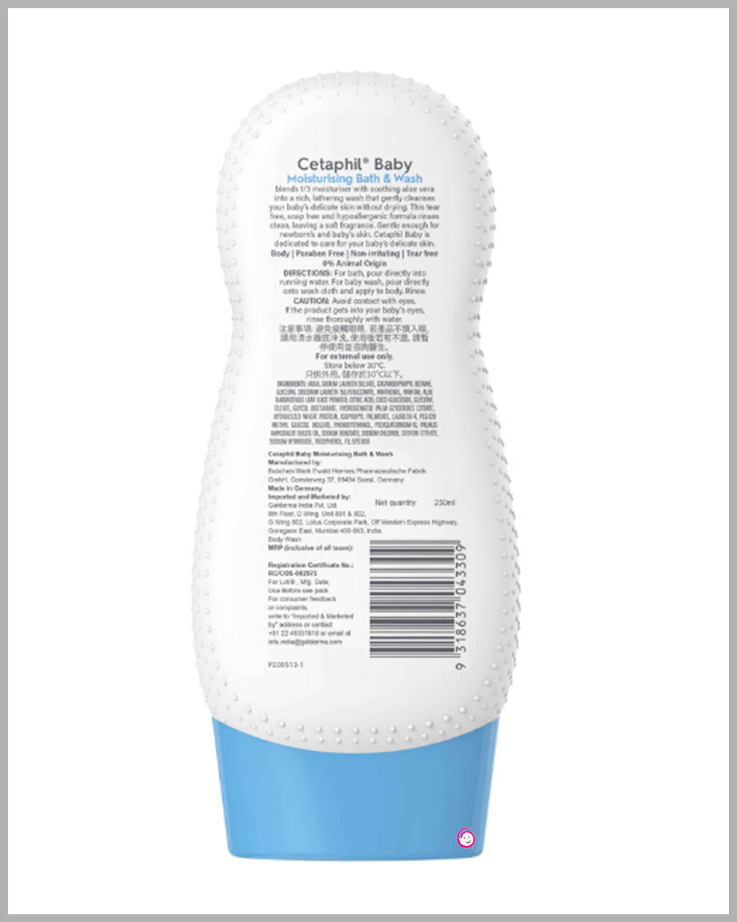 Cetaphil Baby Wash & Shampoo with Organic Calendula