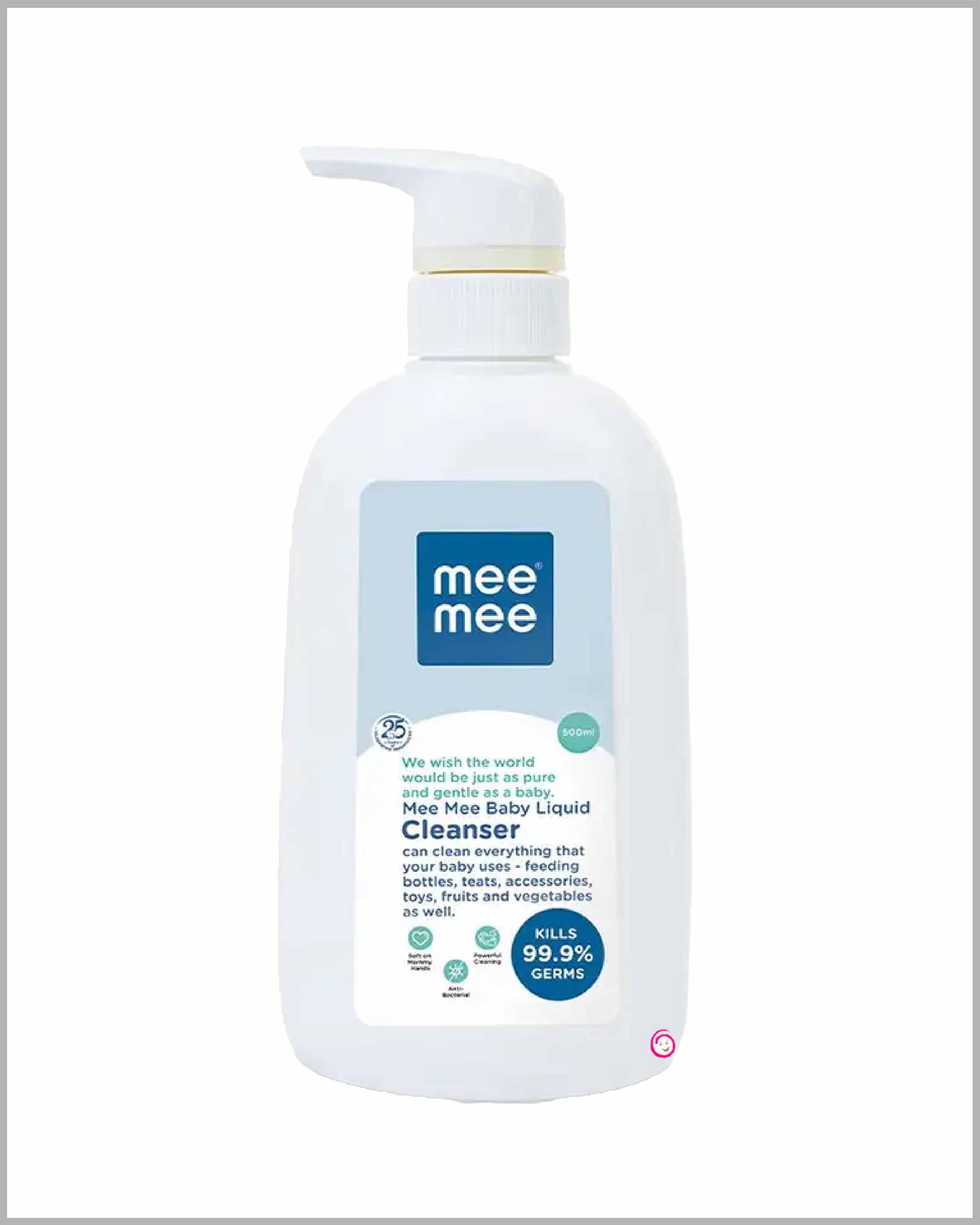 Mee Mee Baby Accessories And Vegetable Liquid Cleanser - 500ml
