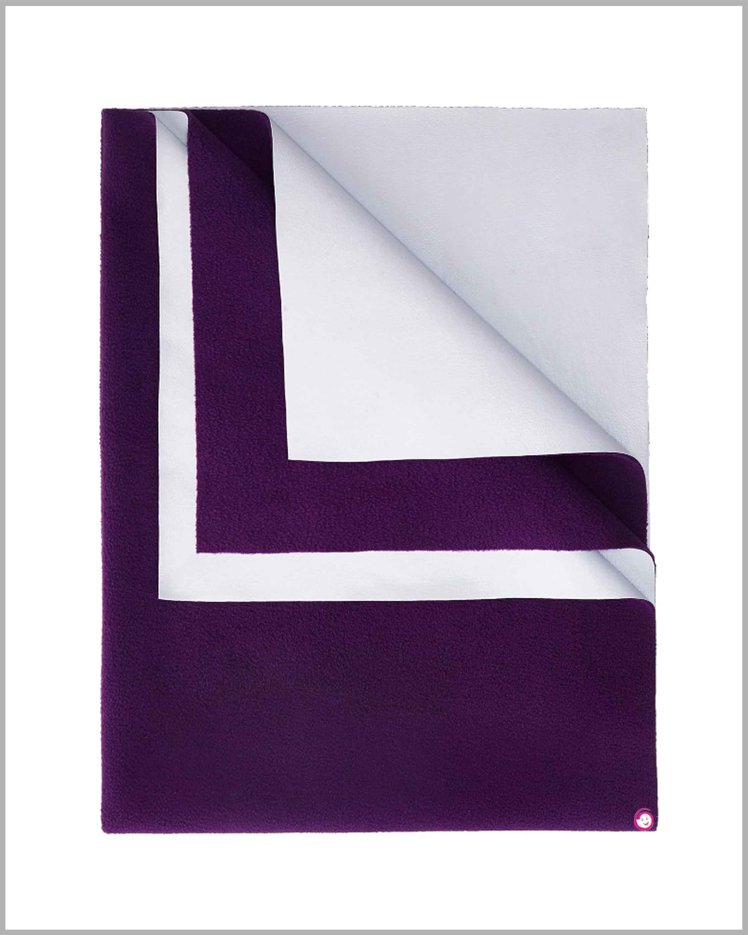 Quick Dry Sheet for Baby Bed Protector Waterproof Dry Sheet Reusable - Indigo (Large)