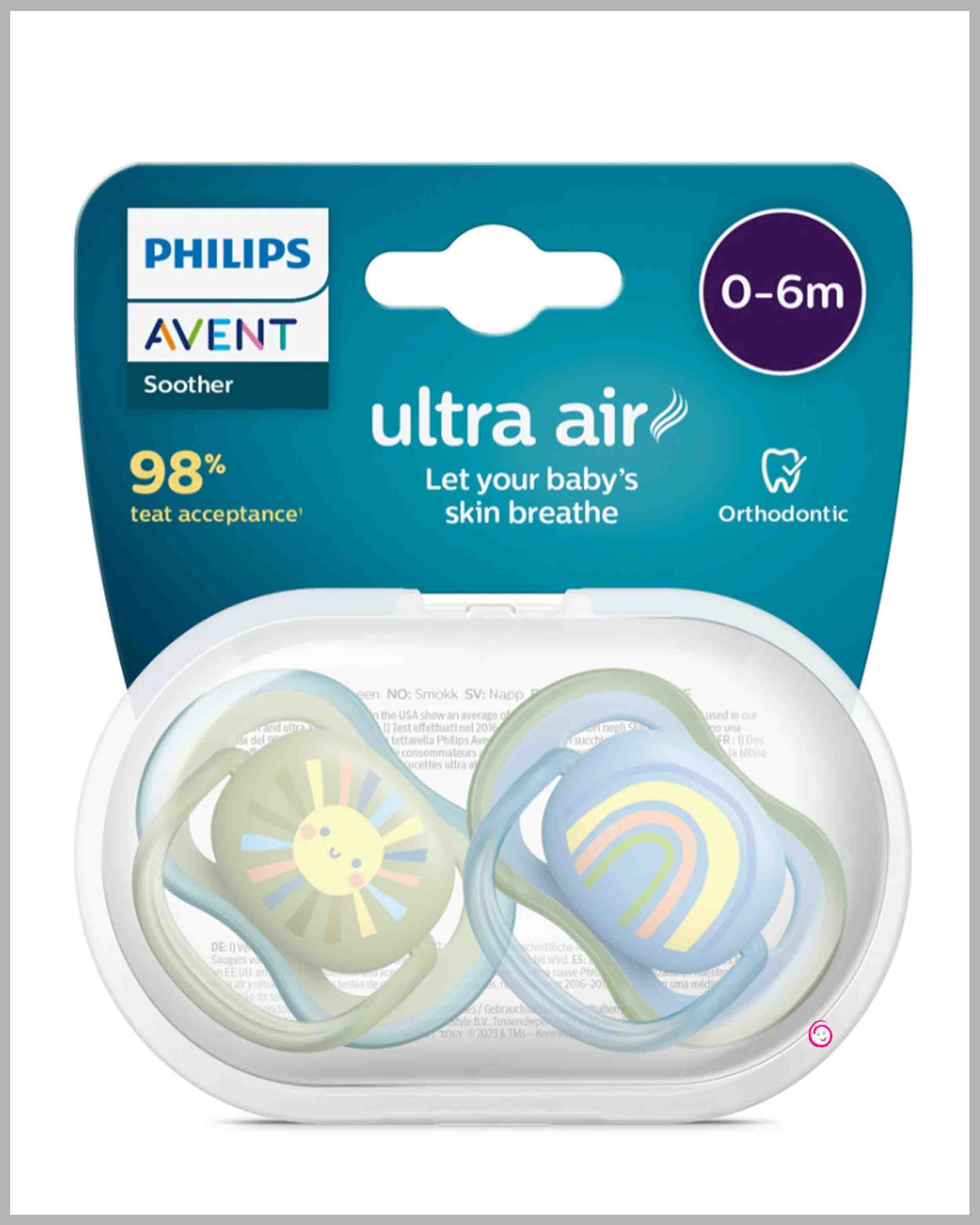 Philips Avent Ultra Air Soother - 0-6M