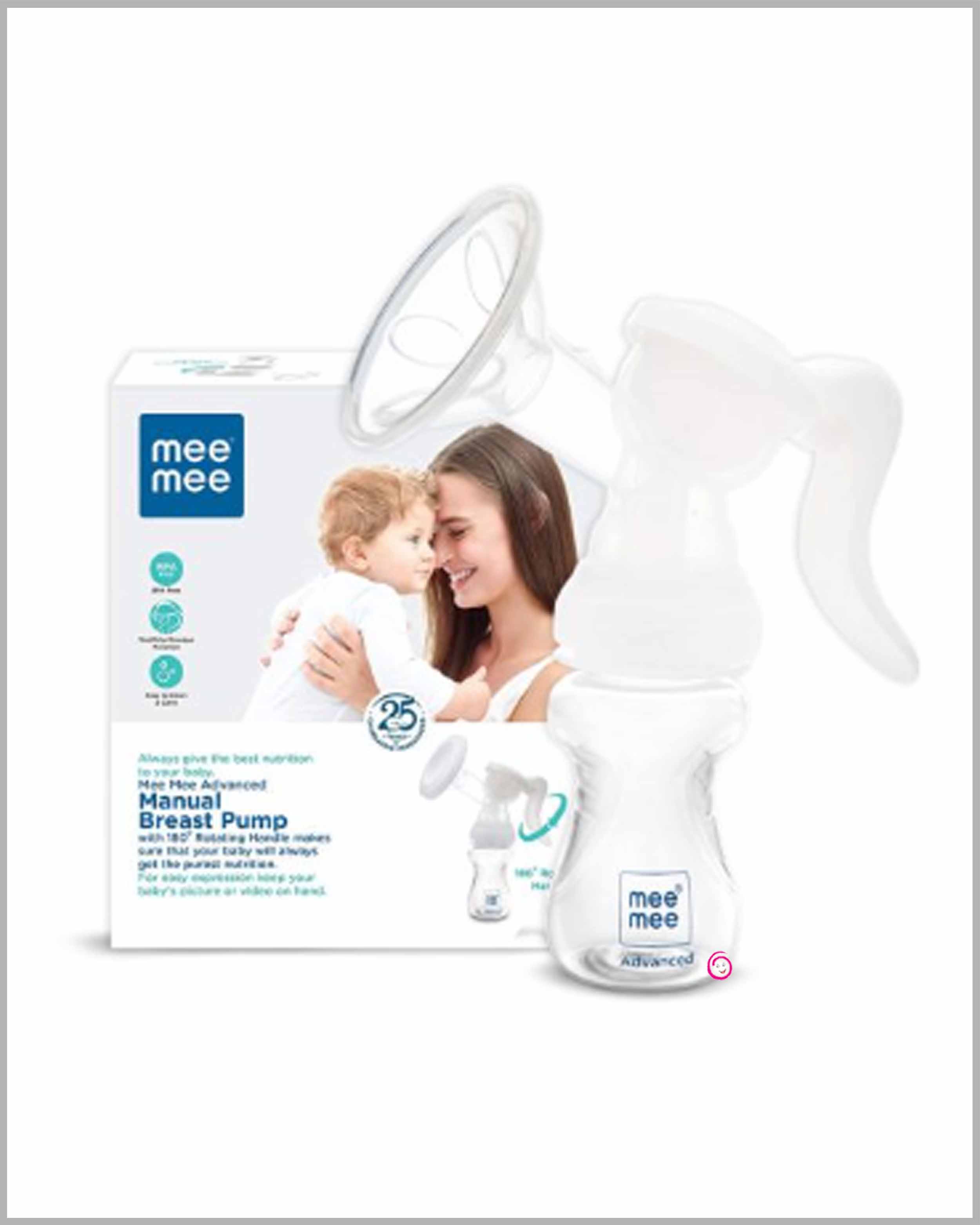 Mee Mee Advanced Manual Breast Pump-Rotating Handle
