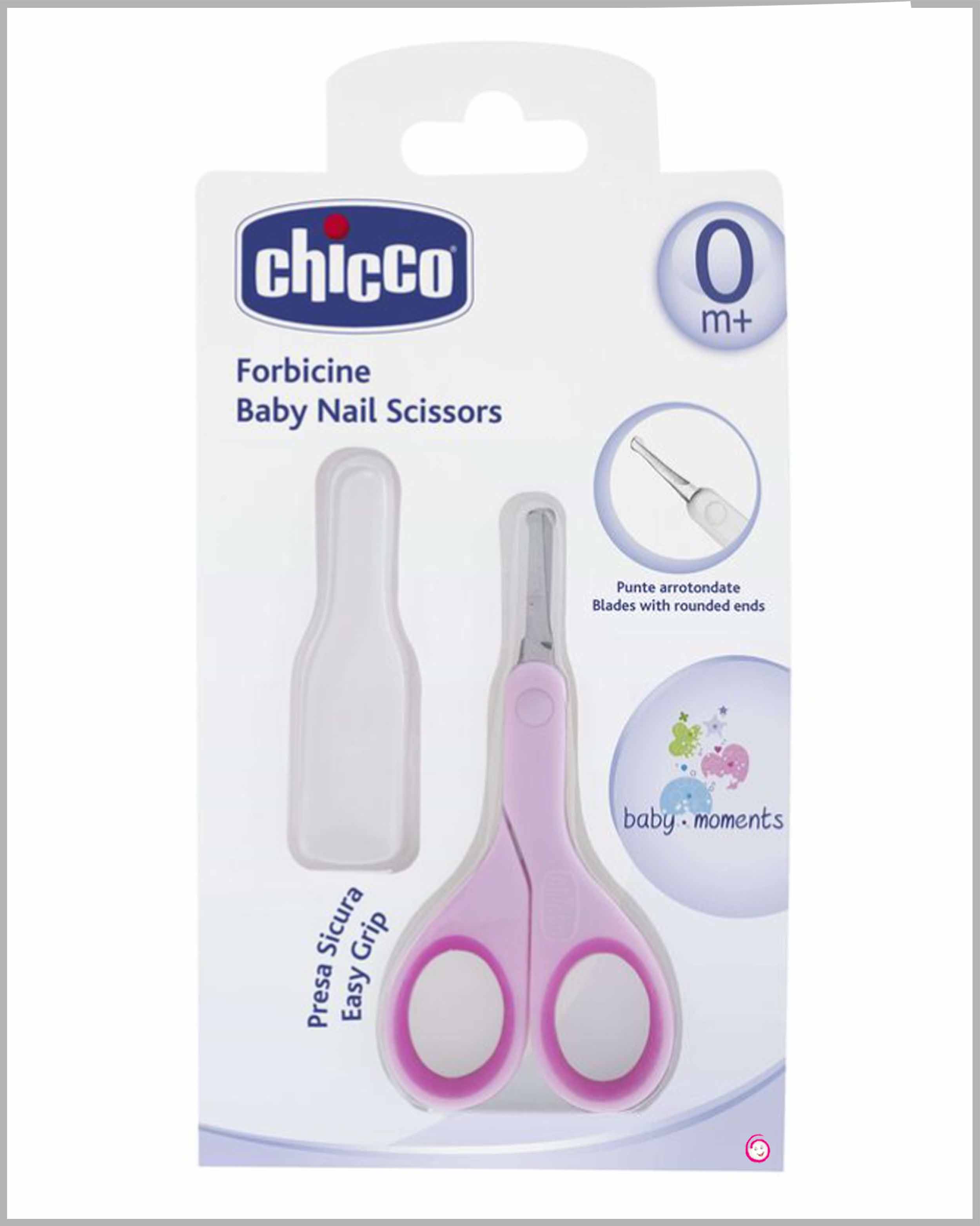 Chicco Nail Scissor (Pink)