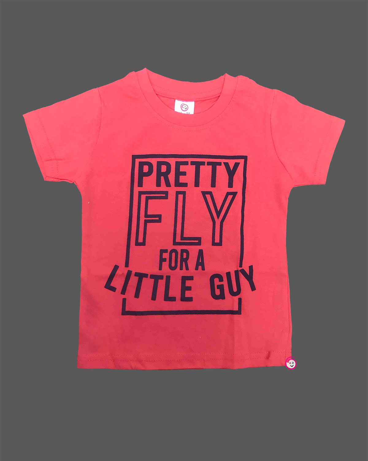 Toddler cotton graphic t-shirt with short sleeves and round neck for daily wear
