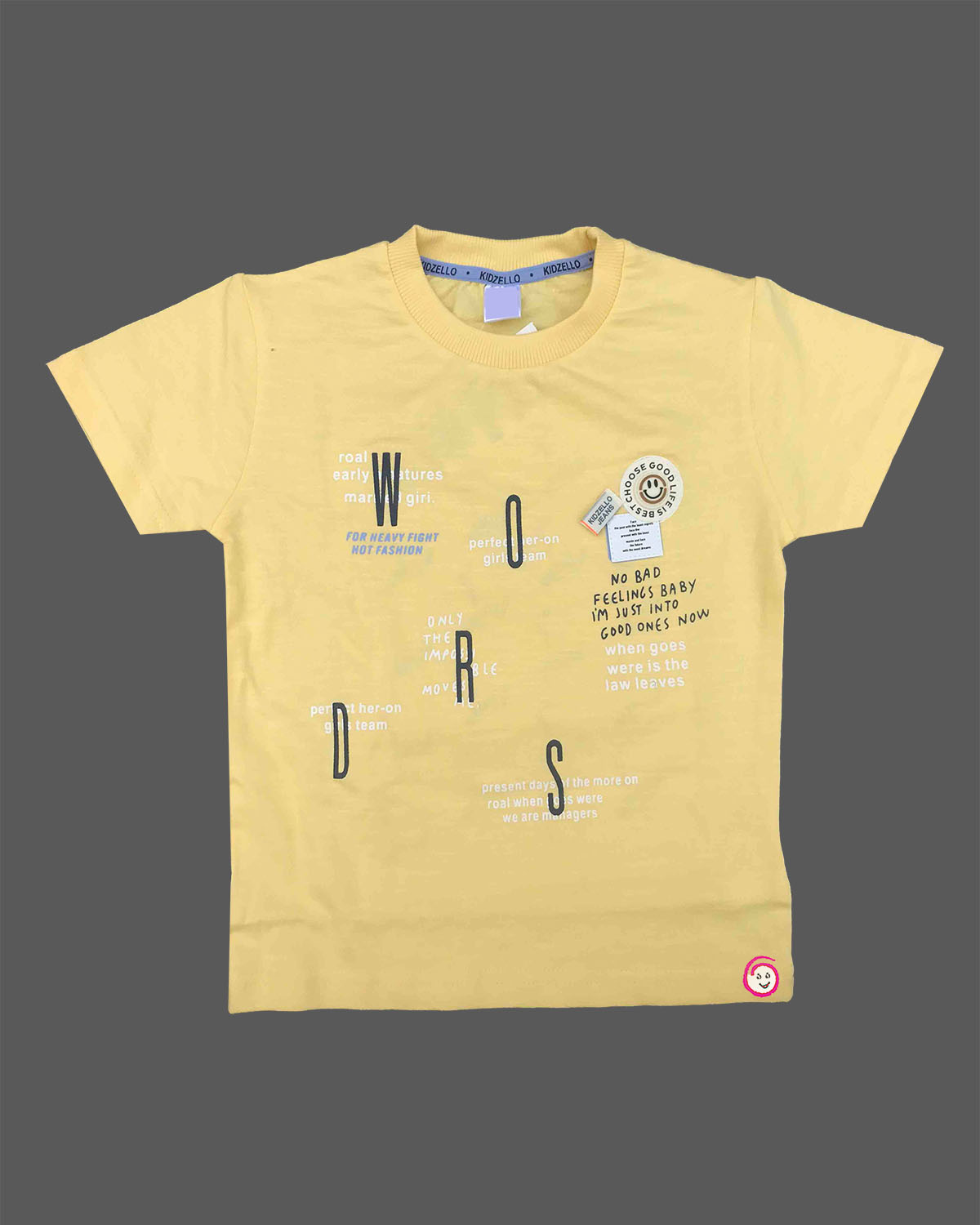 Boys Graphic Printed T-Shirt and Patterned Shorts Set for Toddlers