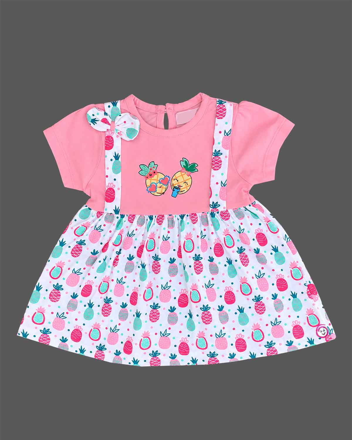 infants frock printed casual dress for birthday outing