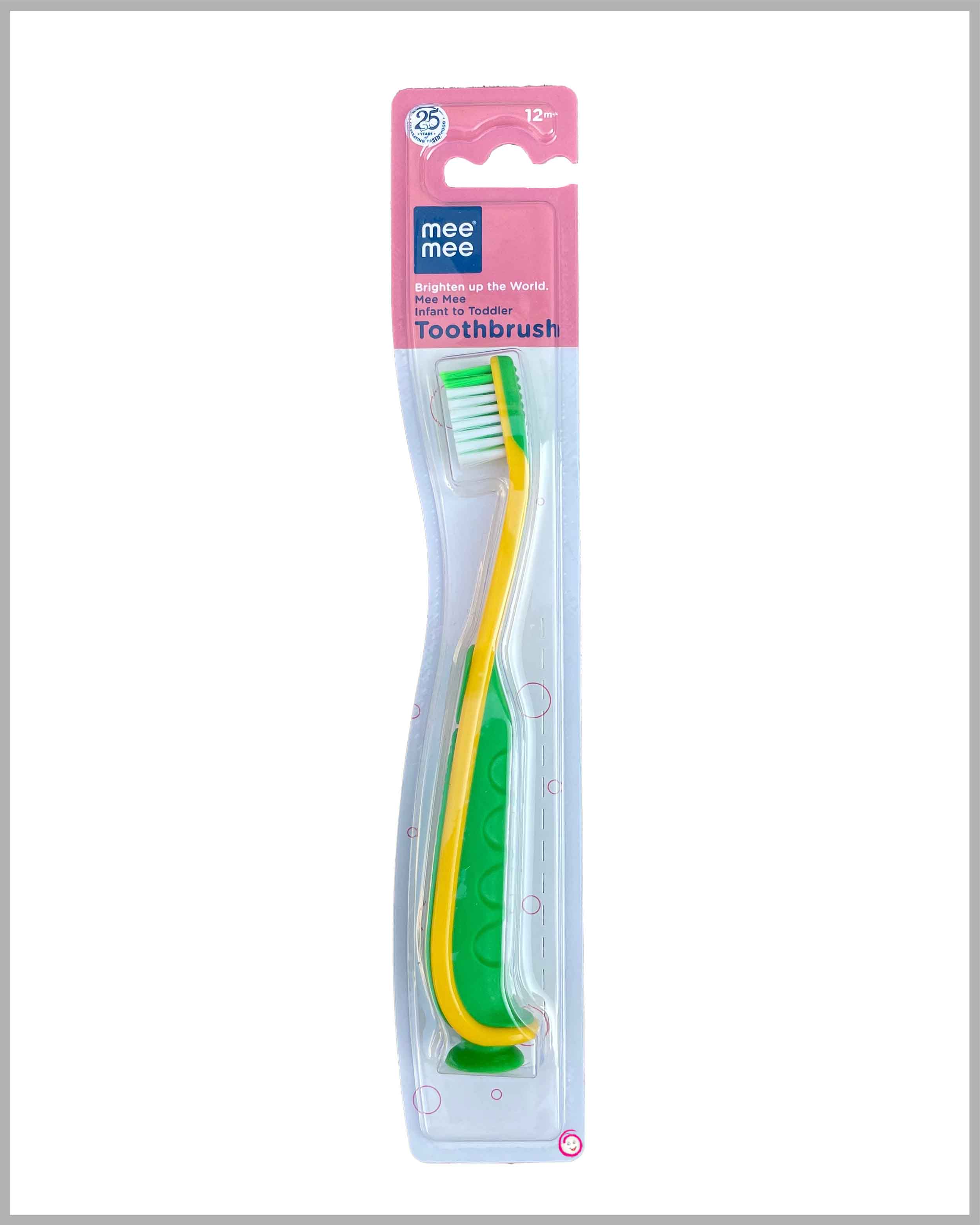 Mee Mee Infant to Toddler Toothbrush - Green
