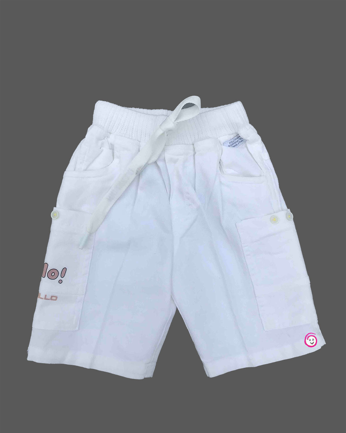 Young prince striped button down shirt and comfortable shorts set for kids playdates