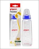 Pigeon flexible 4+ feeding bottle - 200ml - Blue
