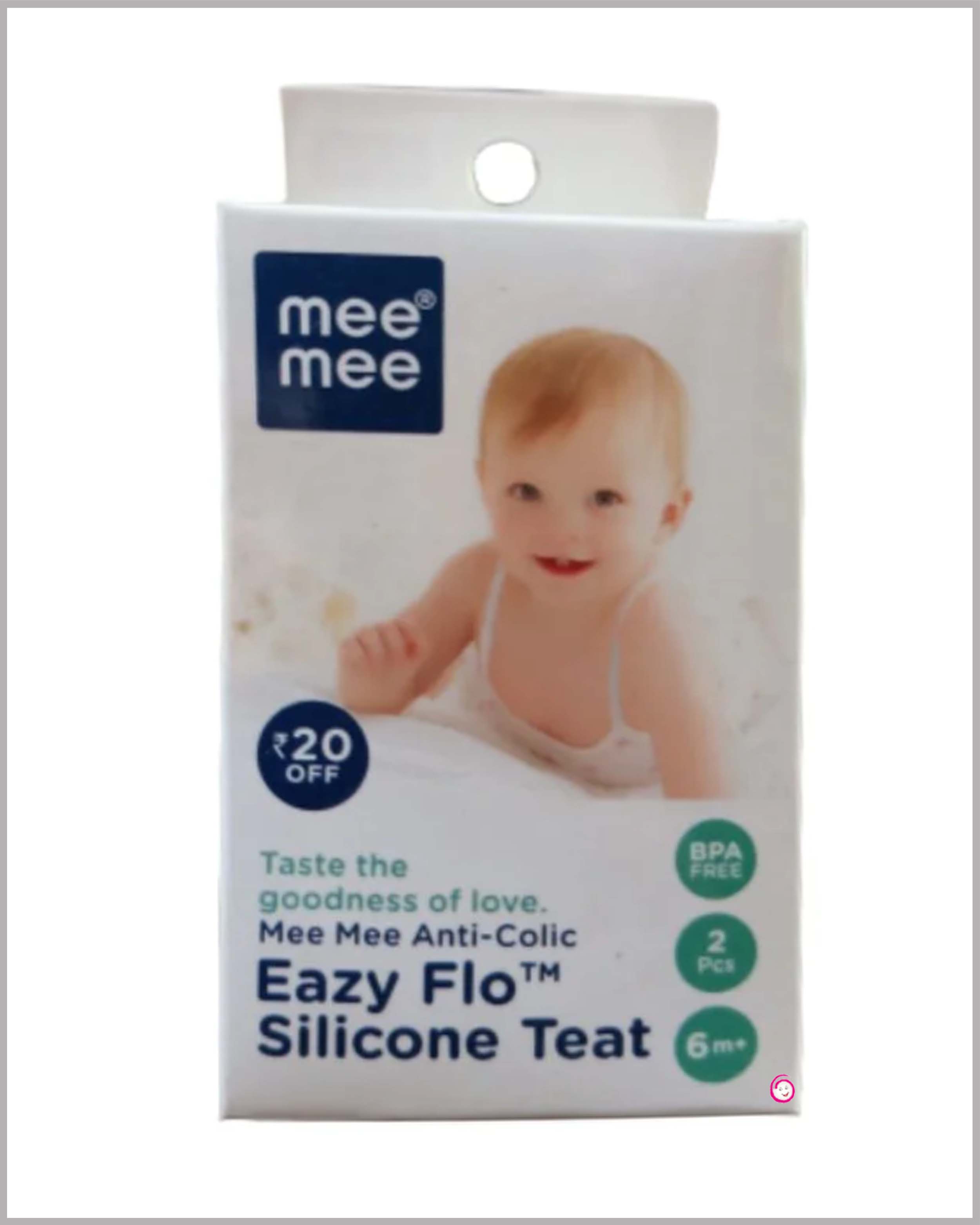 Mee Mee Liquid Silicone Nipples XL (6M+)