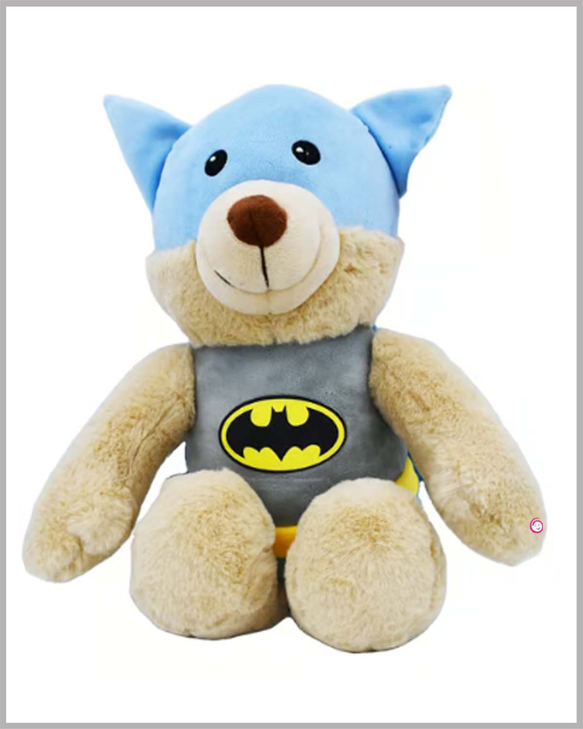 Mirada Plush Batman Bear Beige - 30cm