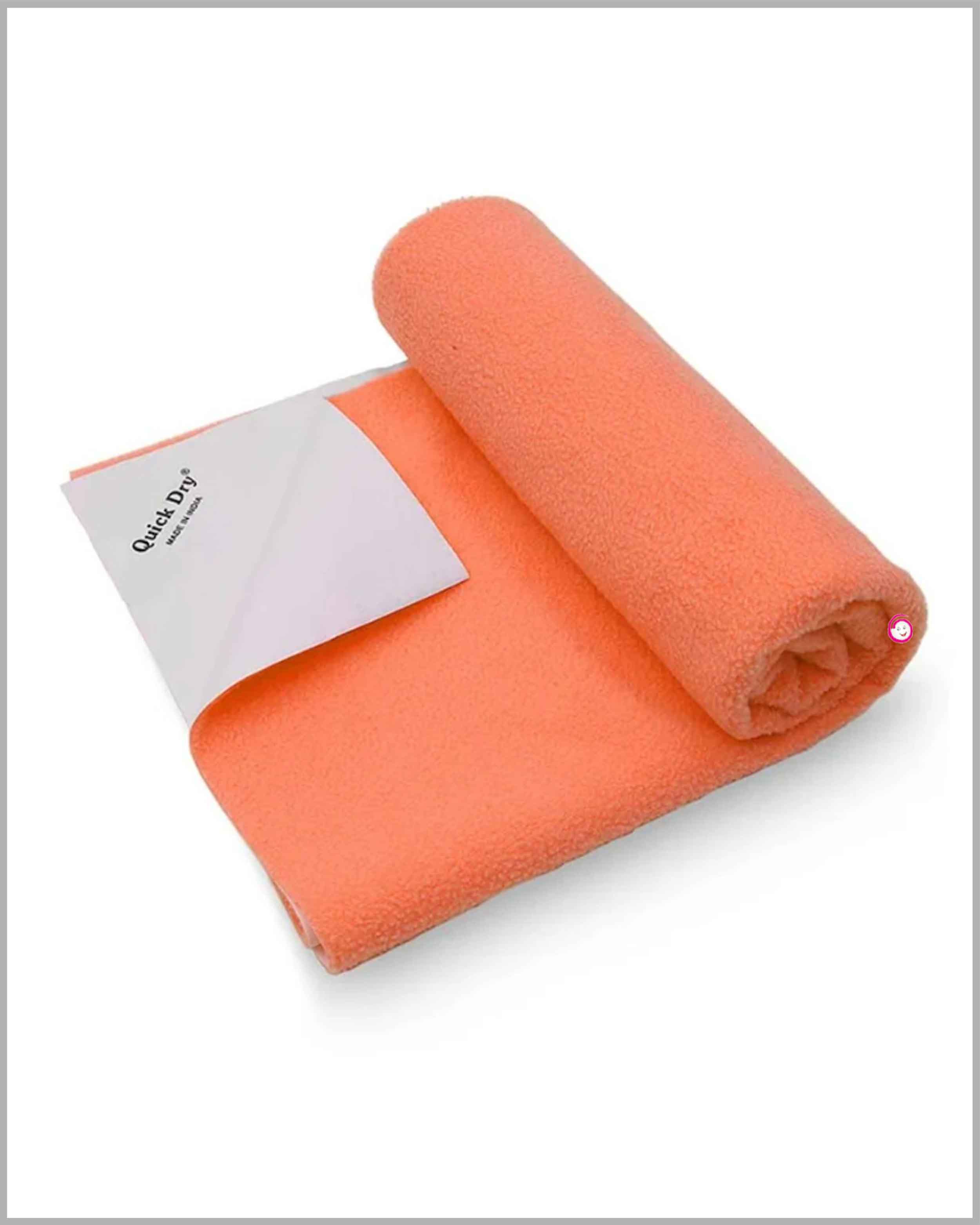 Quick Dry Sheet for Baby Bed Protector Waterproof Dry Sheet Reusable - Melan(Small)