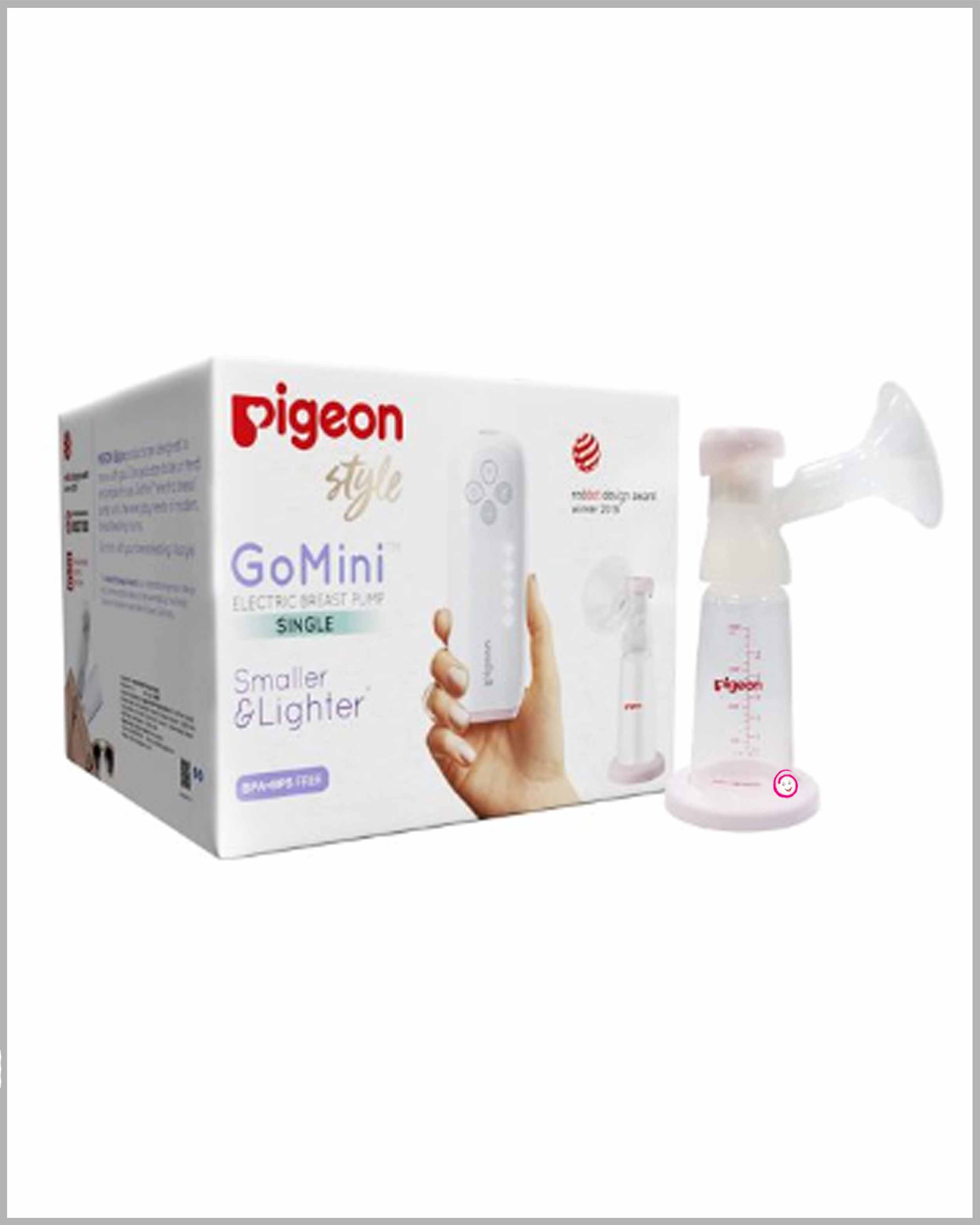 Pigeon Go Mini Electric Breast Pump Single - White