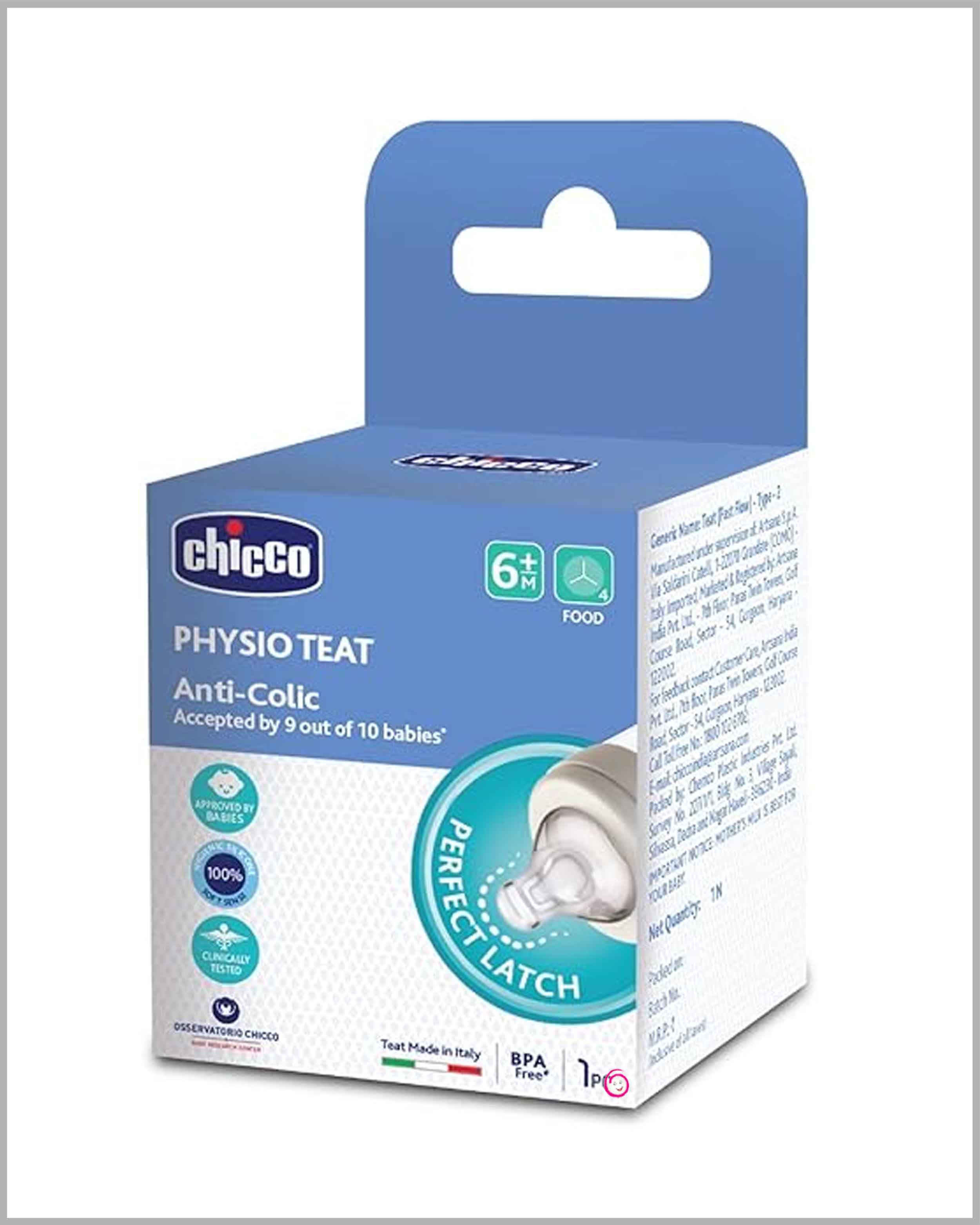 Chicco Anti-Colic Teat Fast Flow