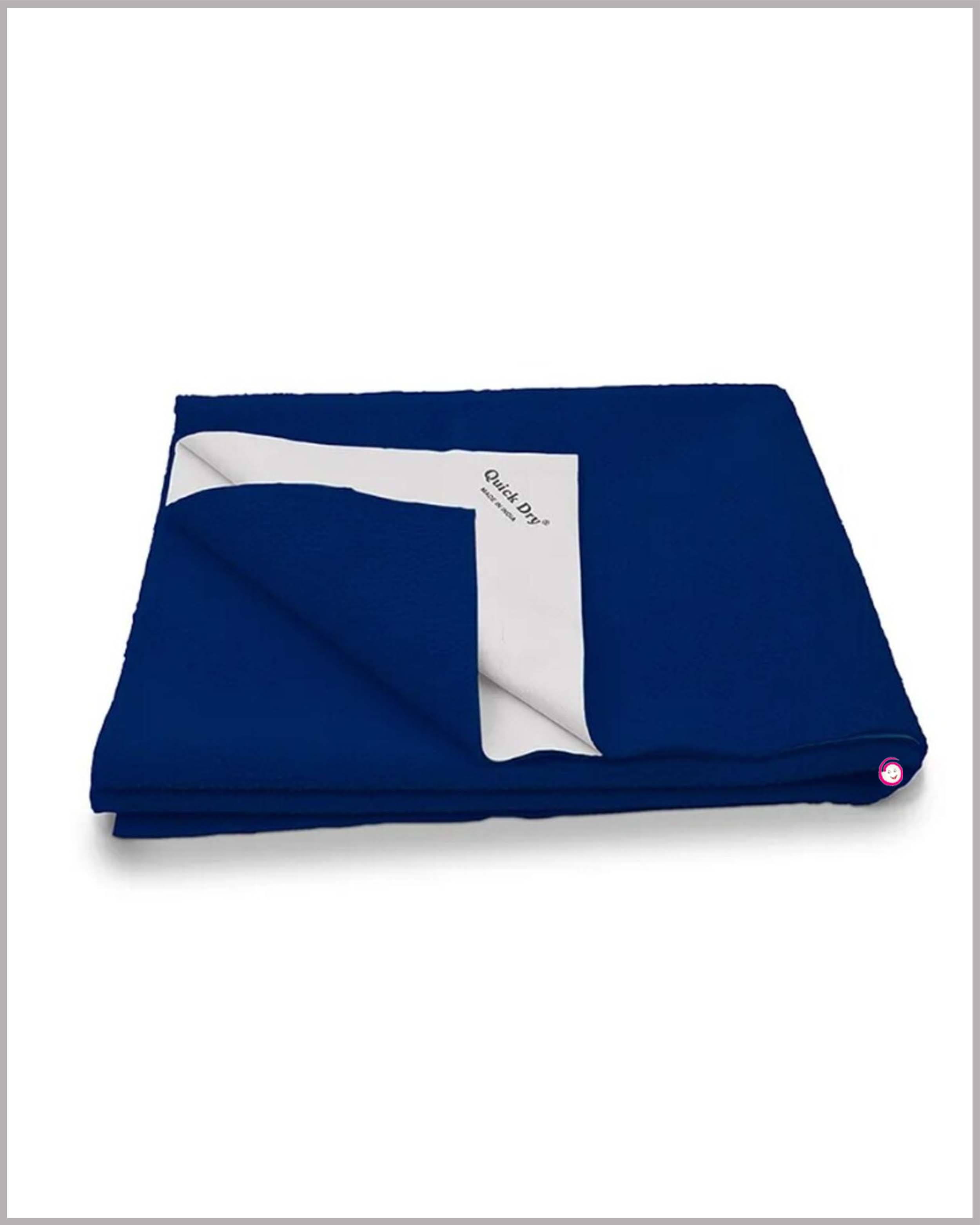 Quick Dry Sheet for Baby Bed Protector Waterproof Dry Sheet Reusable - Royal Blue (Small)