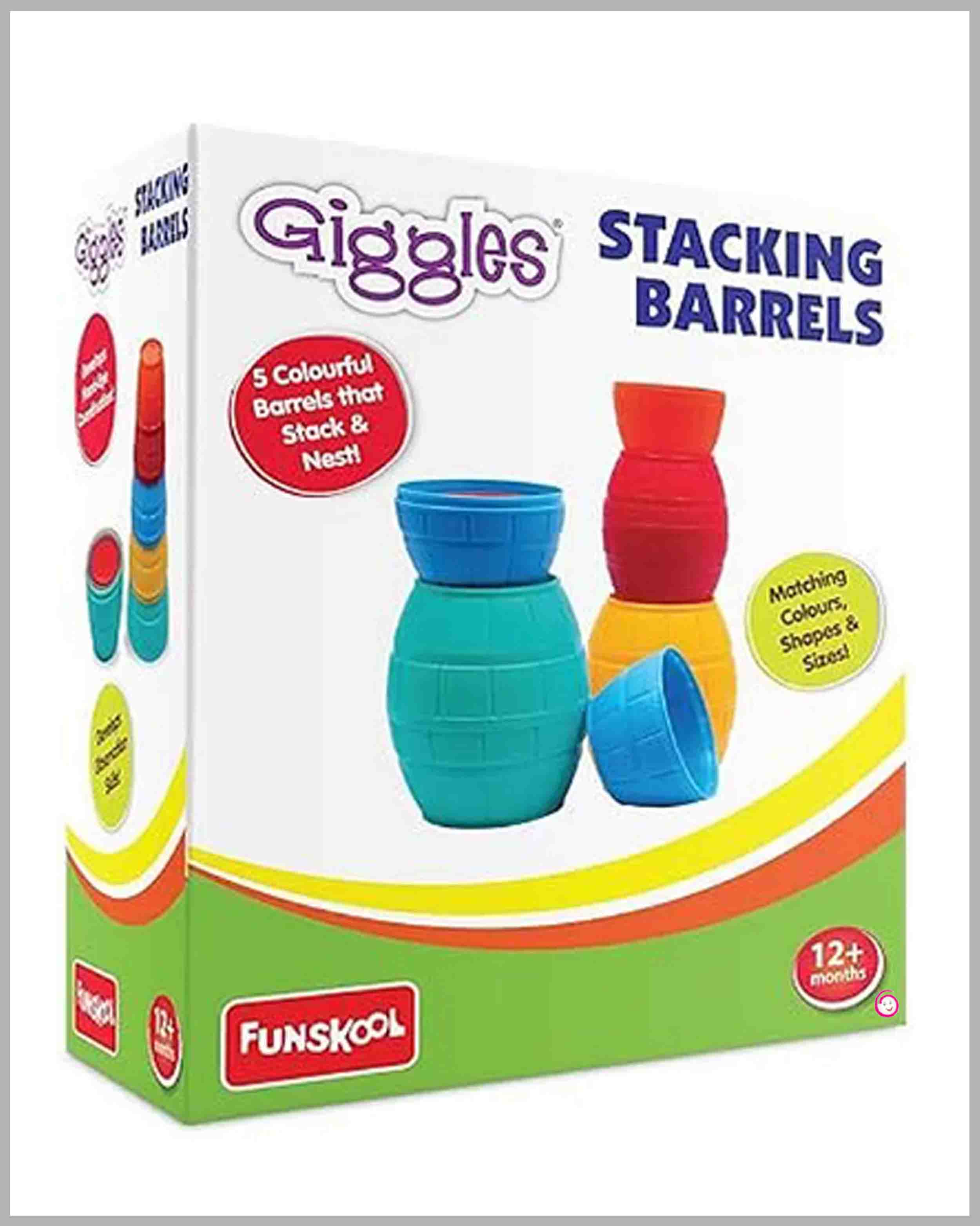 Funskool Giggles Stacking Barrels