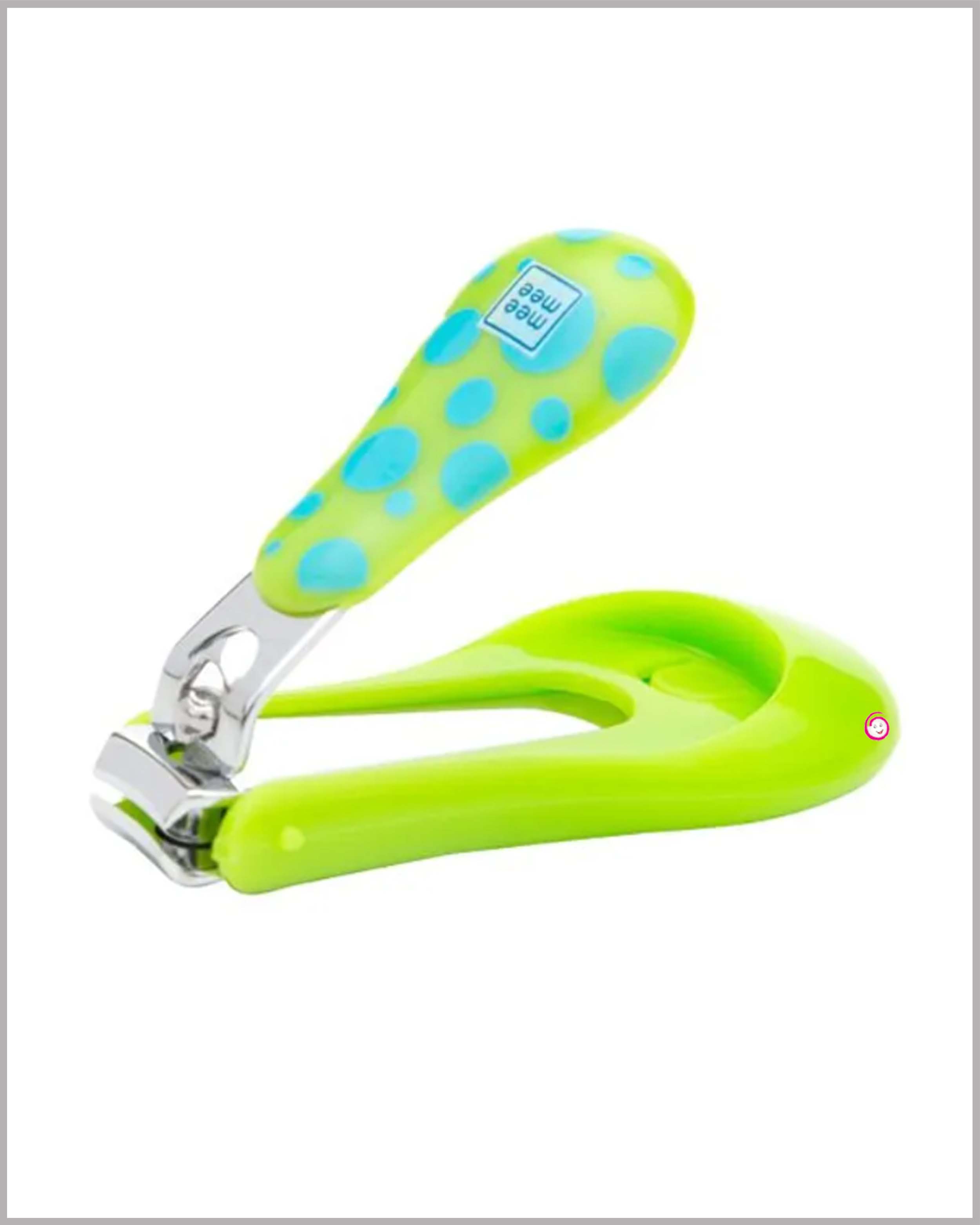 Mee Mee nail Clipper With Skin Guard - Green