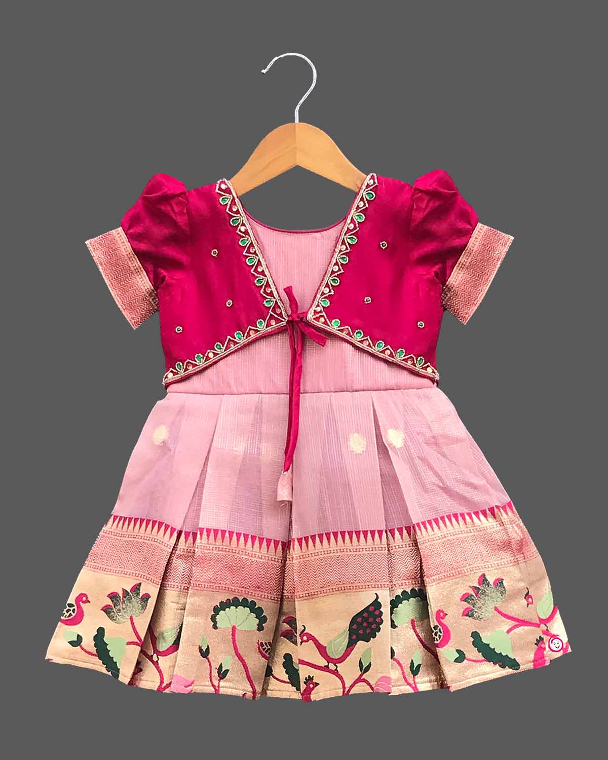 pattu frock