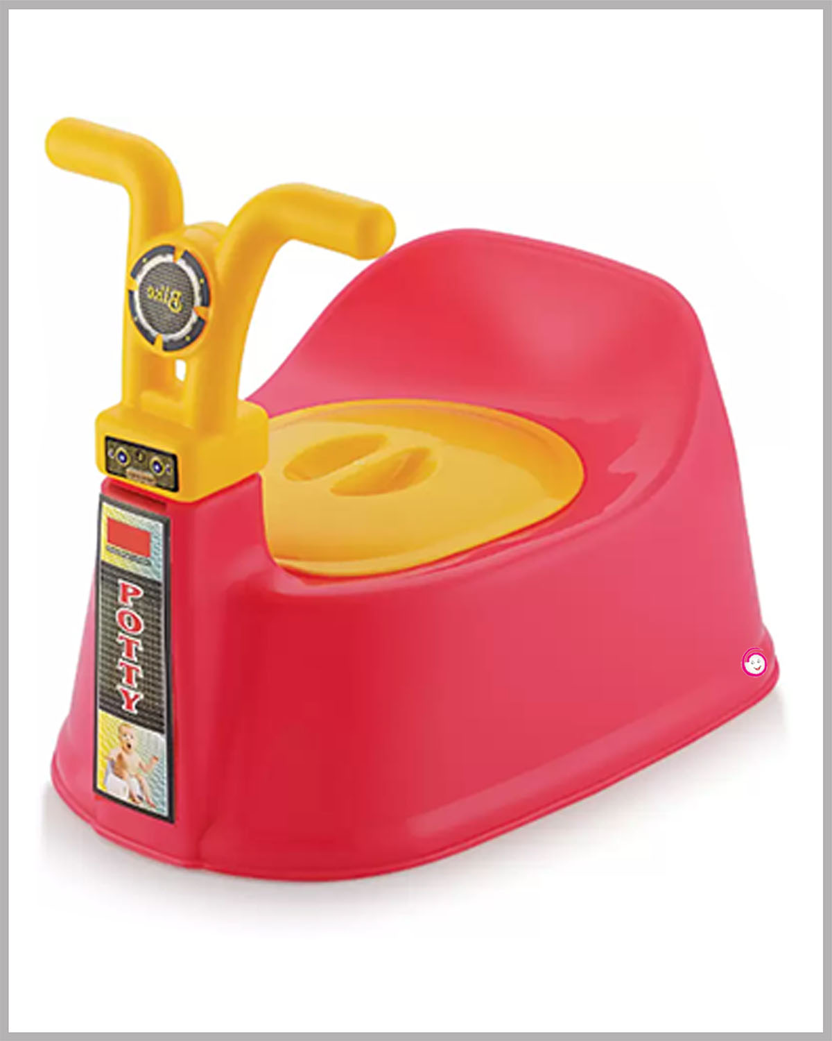 Kids Potty Toilet Chair With Closing Lid - Red