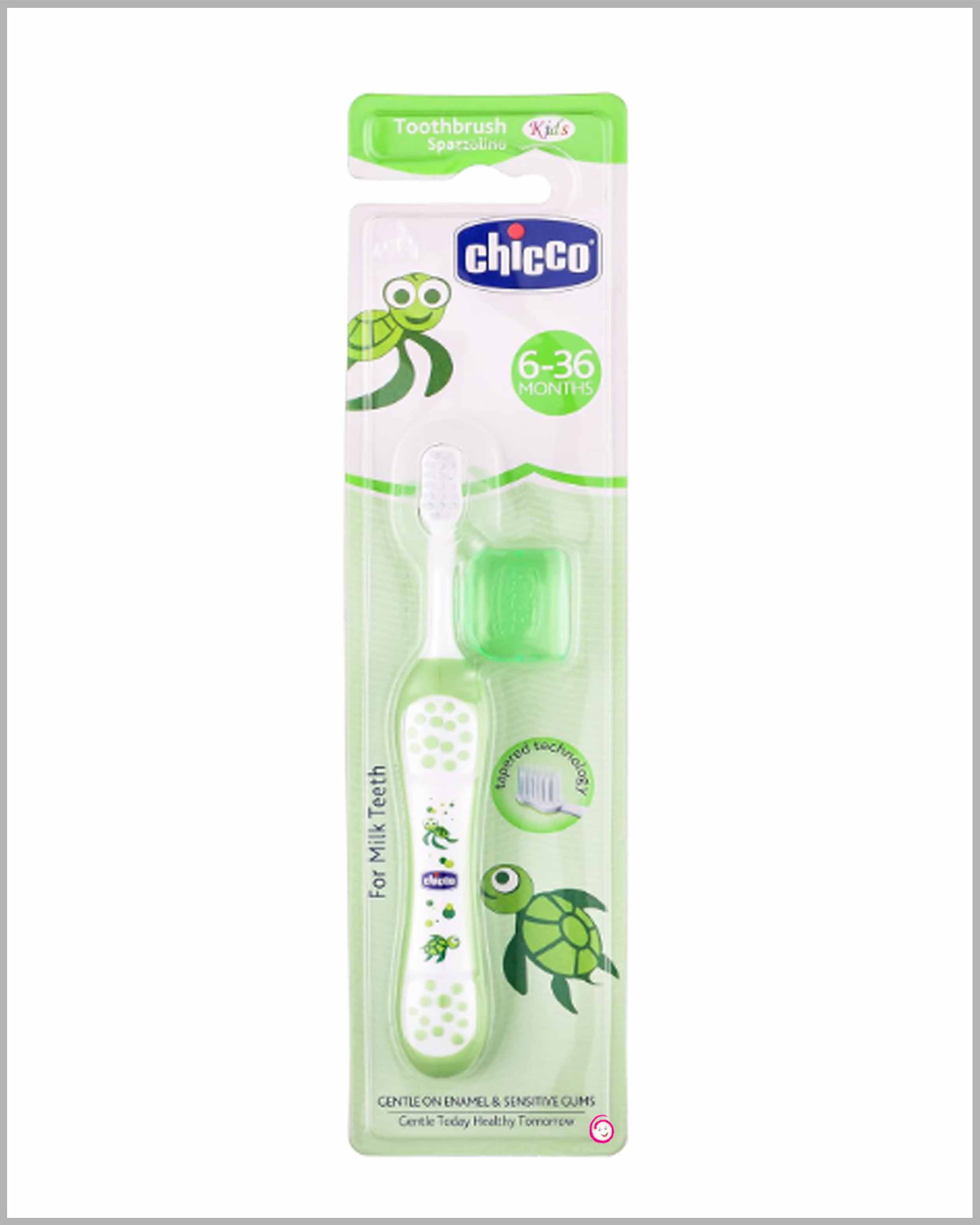 Chicco Ultra Soft Bristles Toothbrush - Green