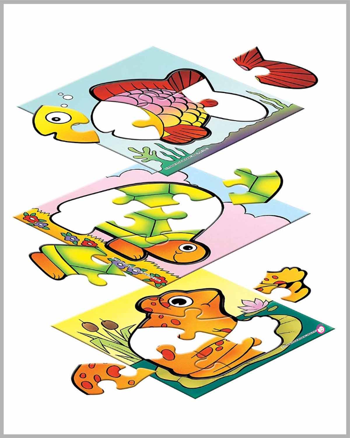 Frank My First Puzzle - A Set of 3 Jigsaw Puzzle