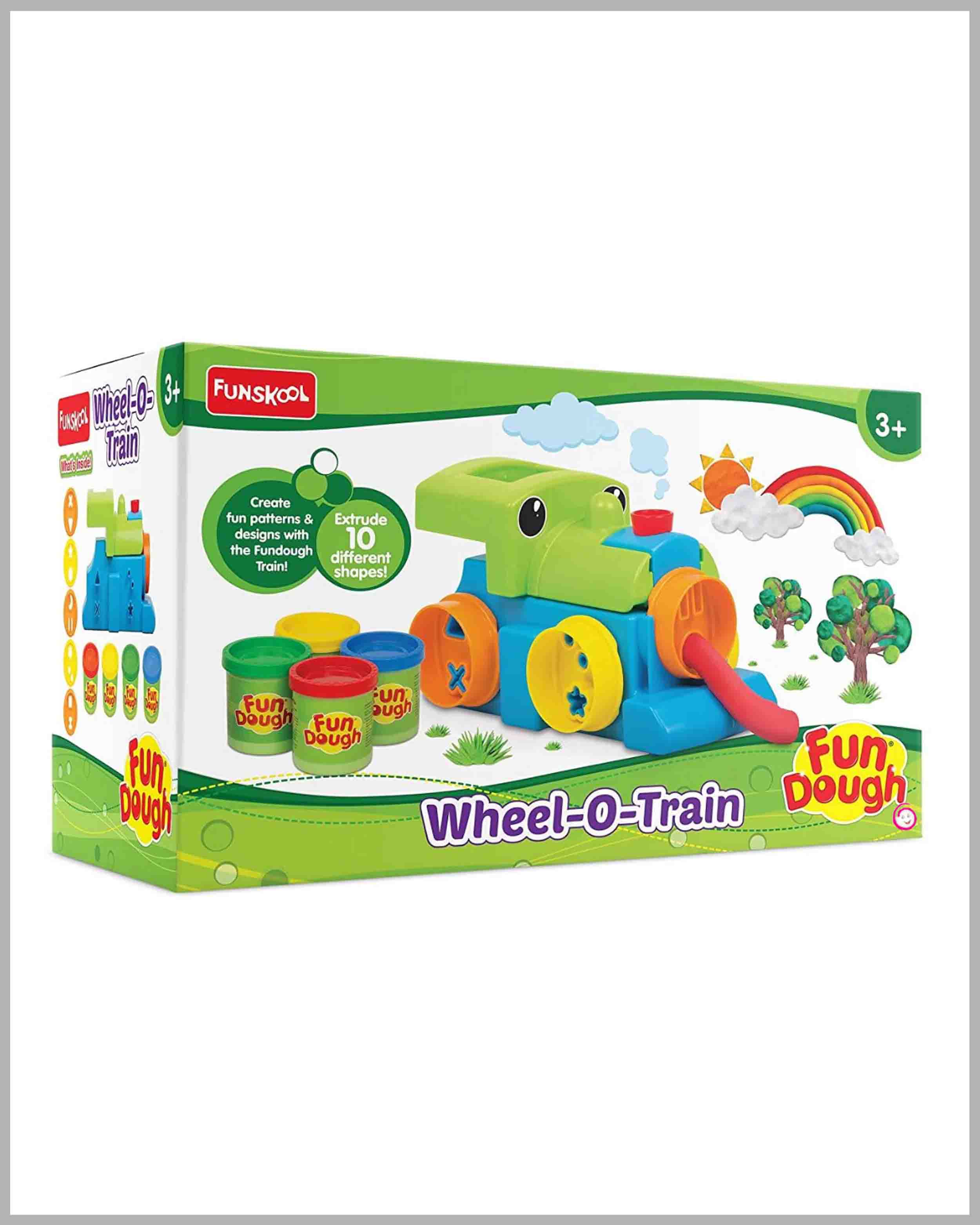 Funskool-Fundough Playset Wheel-O-Train