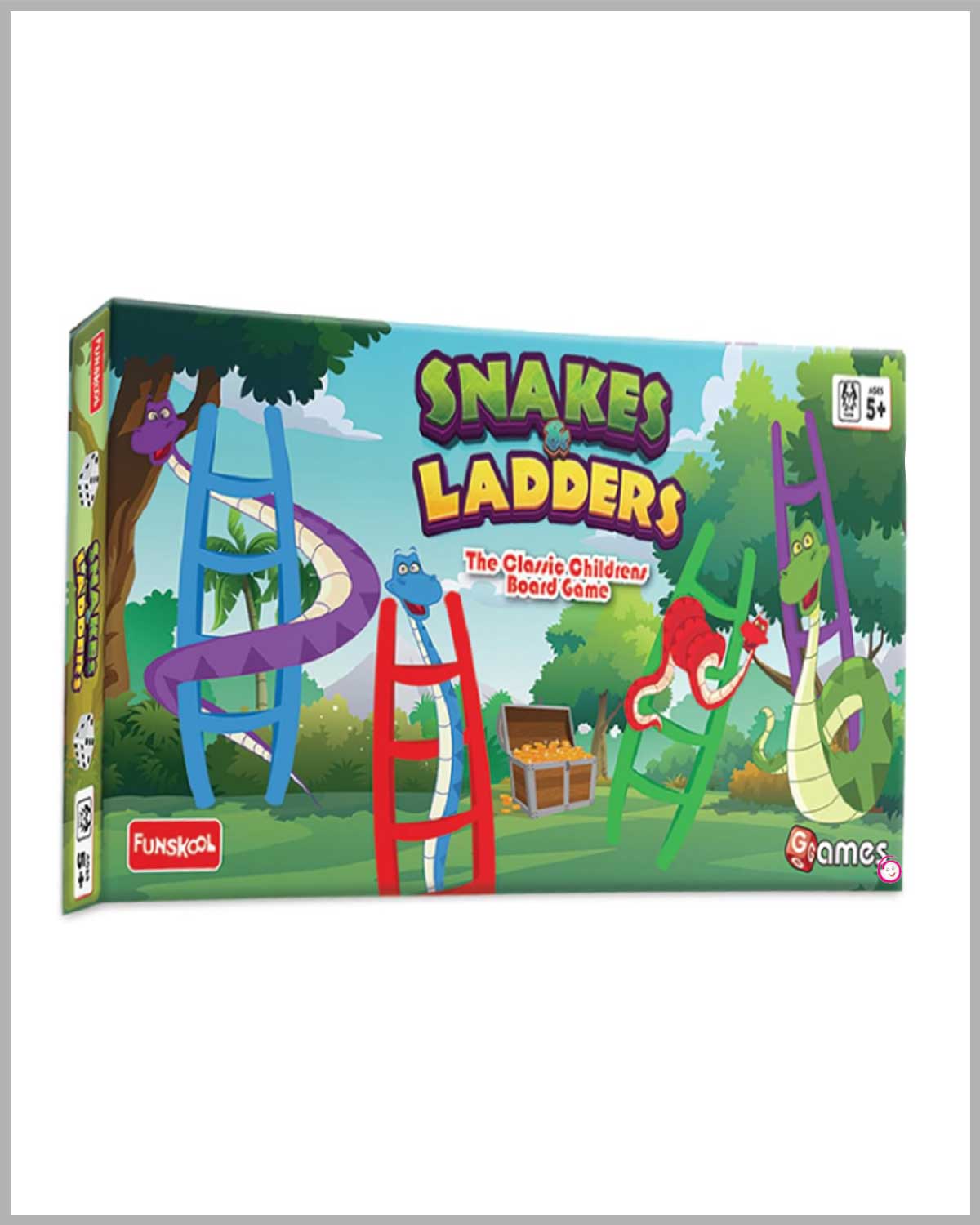 Funskool Games, Snakes & Ladders, The classic children board game