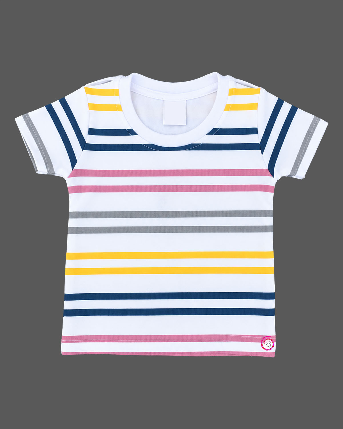 Infant cotton dungaree set and striped t-shirt for baby boy casual clothes and playwear