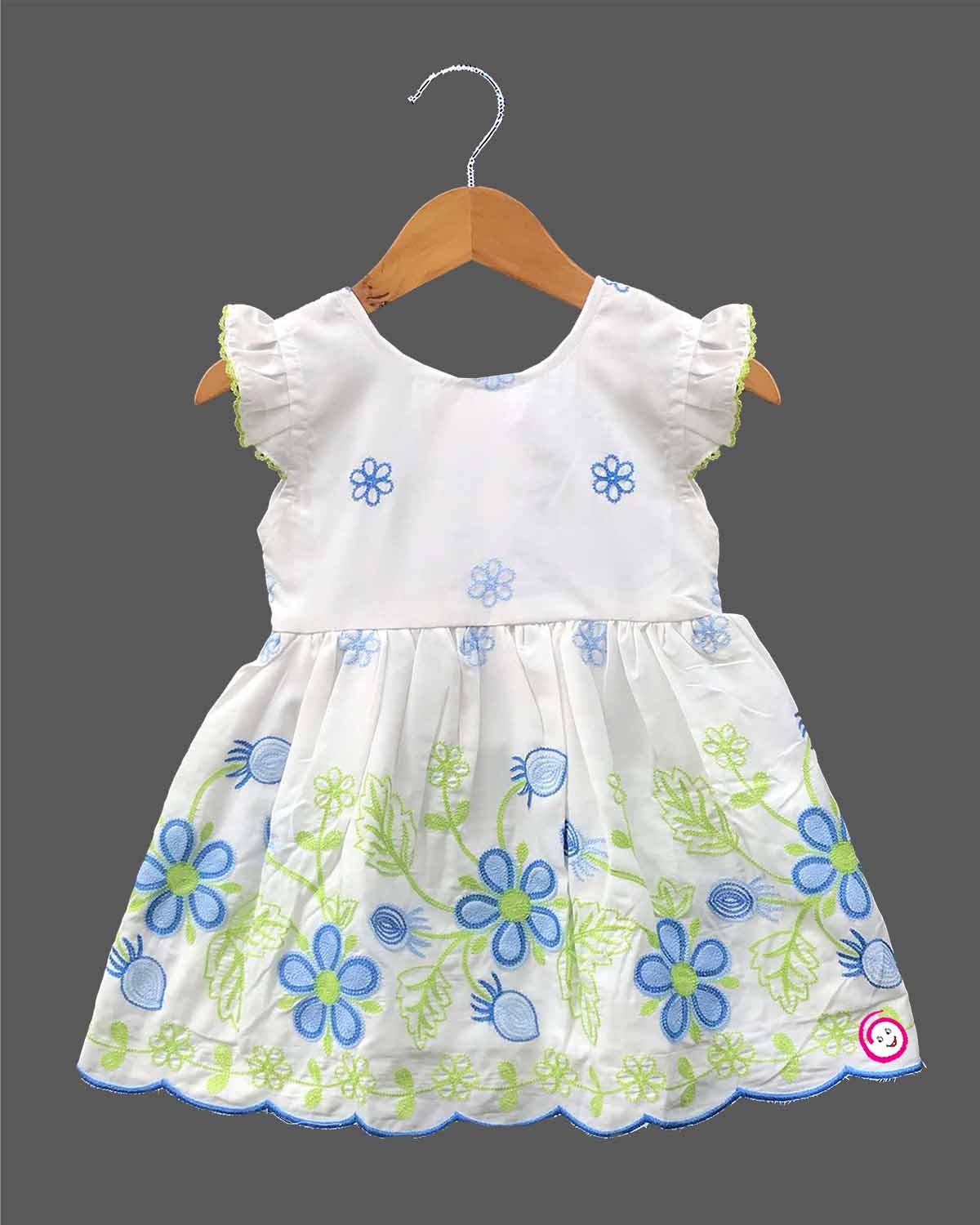 floral summer frock