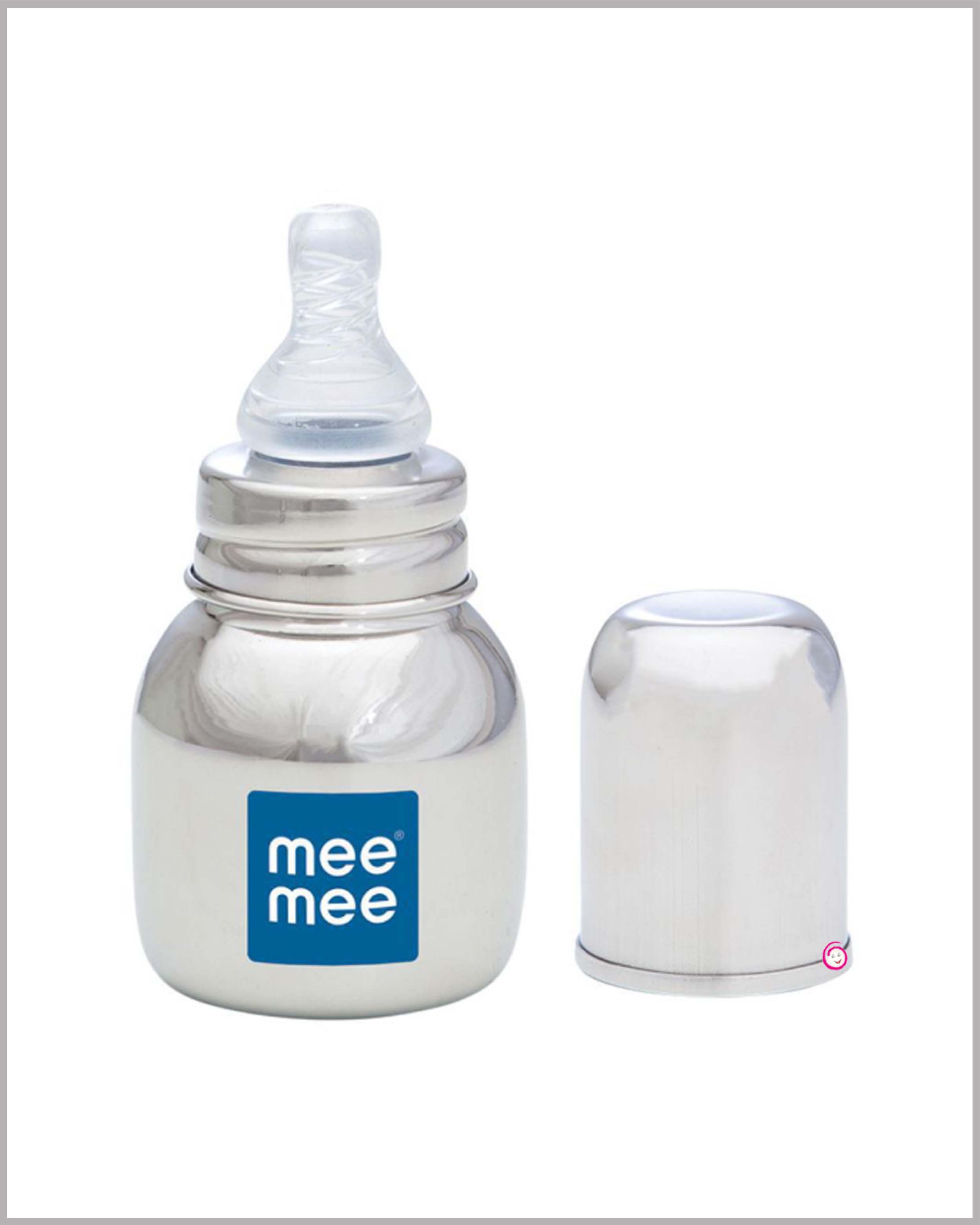 Mee Mee premium steel feeding bottle - 120ml