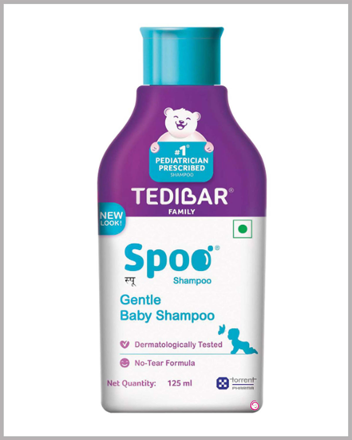 Spoo Shampoo Tedibar Gentle Baby Shampoo 125ml
