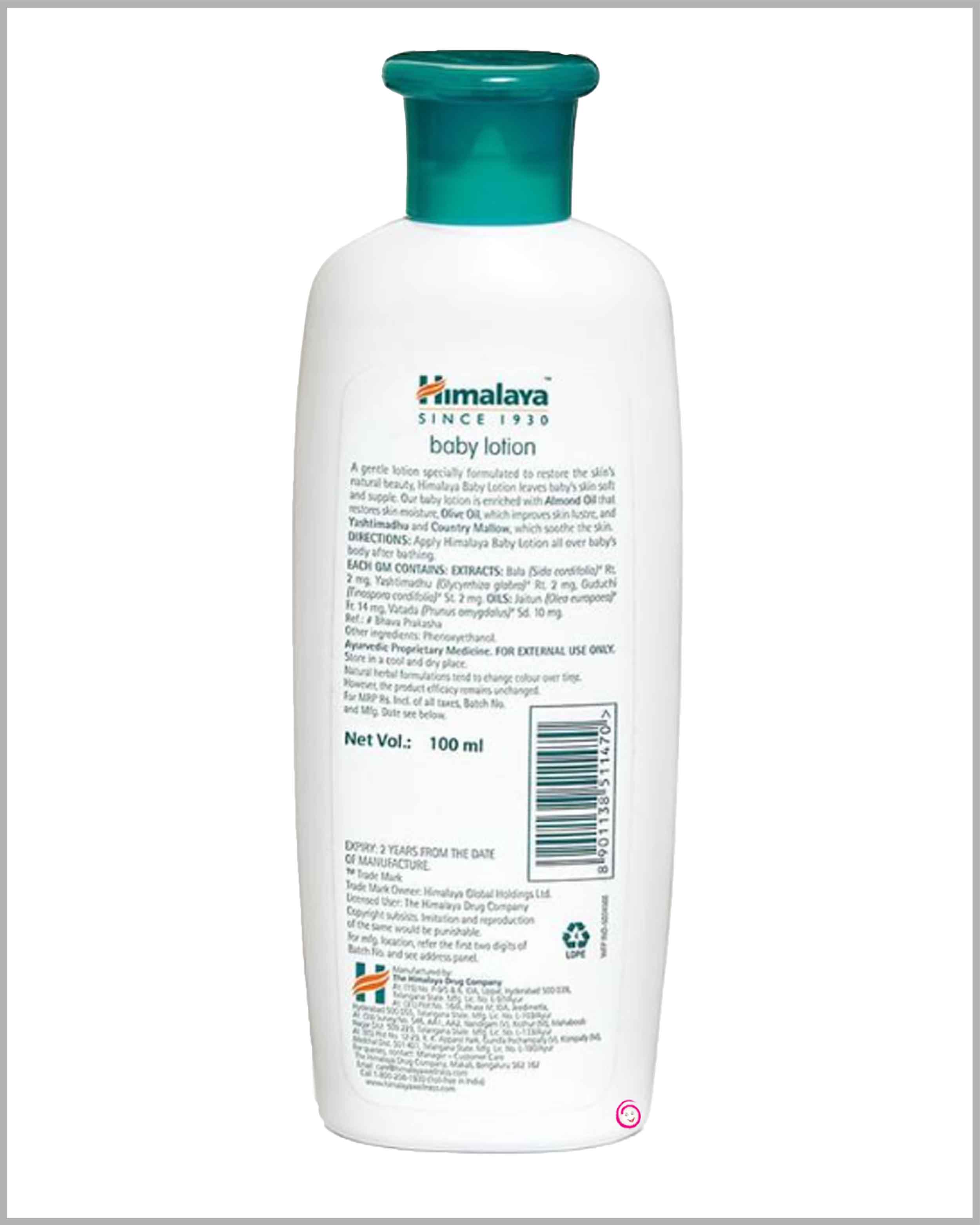 Himalaya 100ml baby lotion
