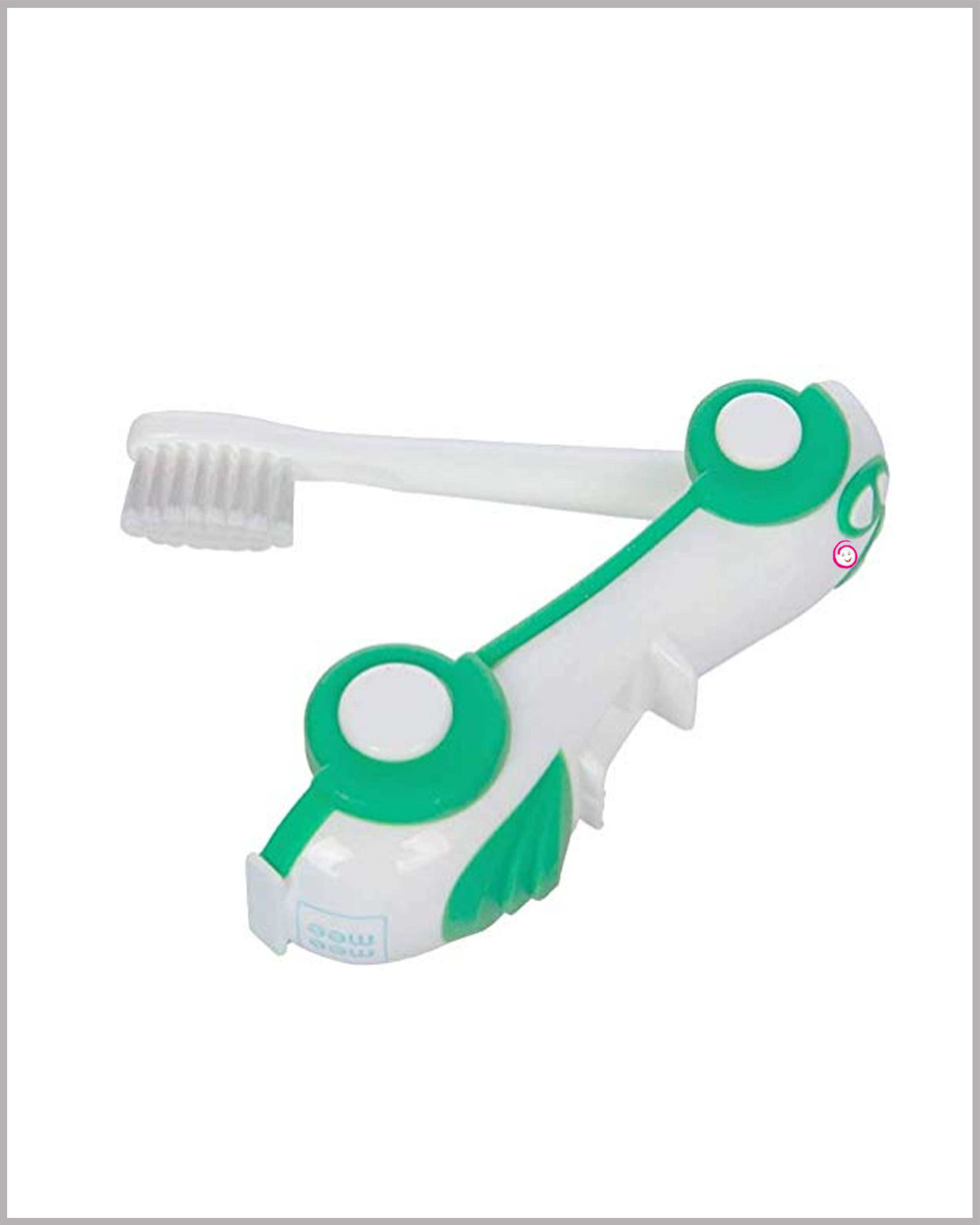 Mee Mee Kids Foldable Toothbrush - Green