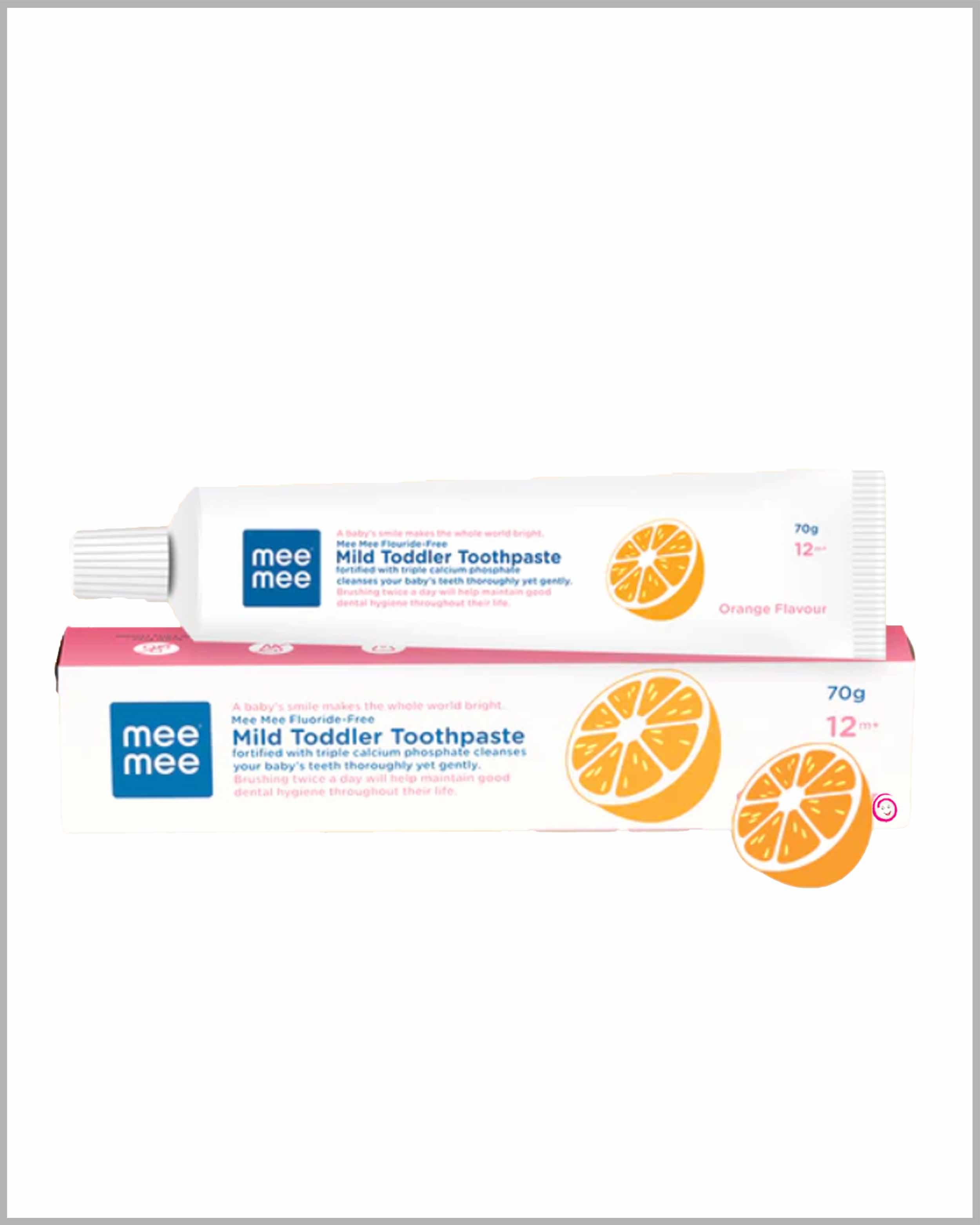 Mee Mee Orange Flavor Toothpaste - 70 G