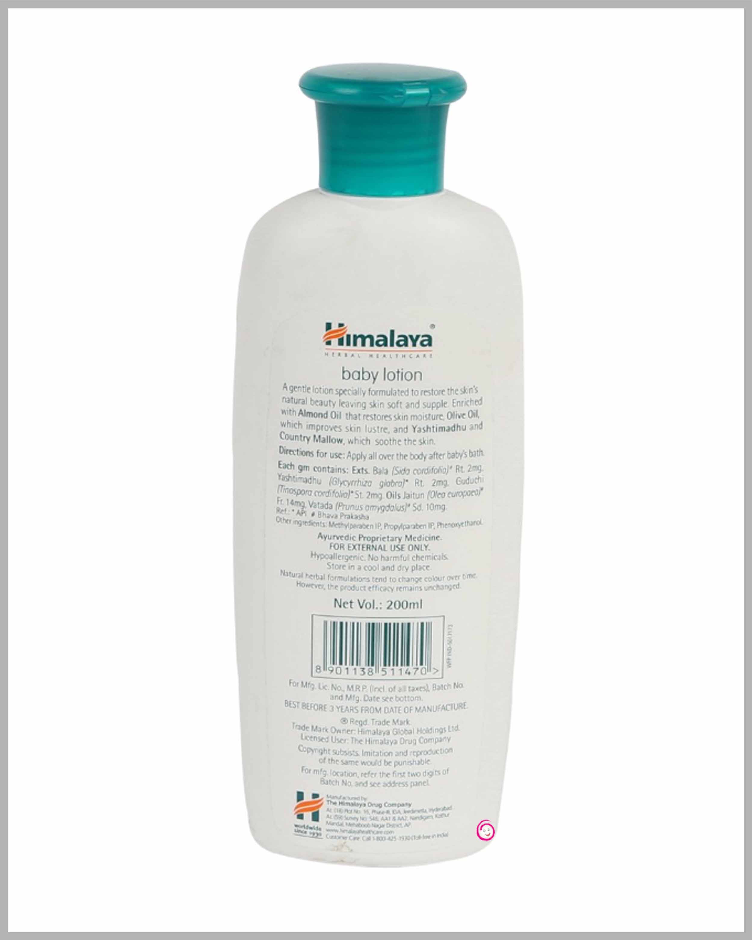 Himalaya 200ml baby lotion