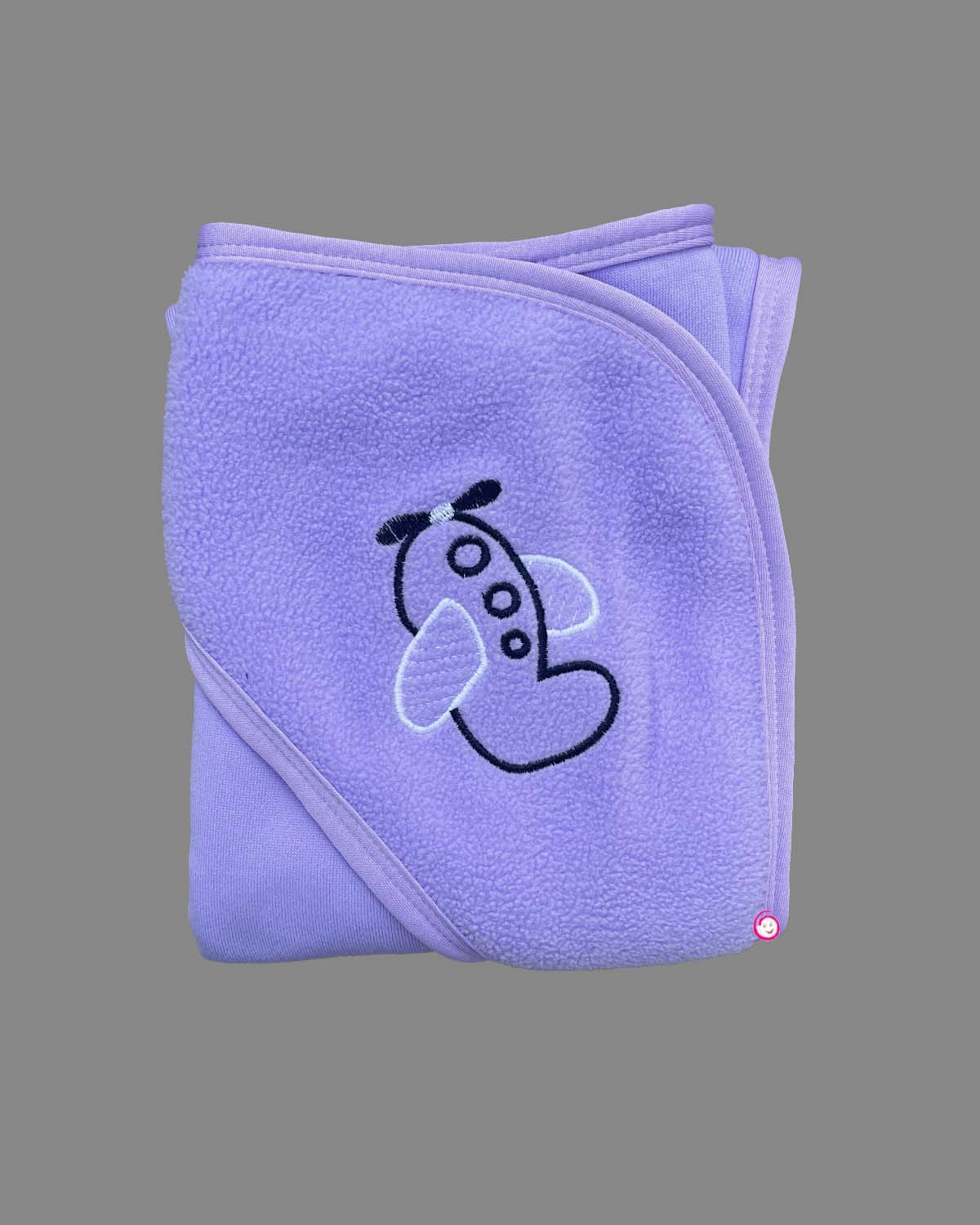 Kids Hooded Baby Towel - Purple