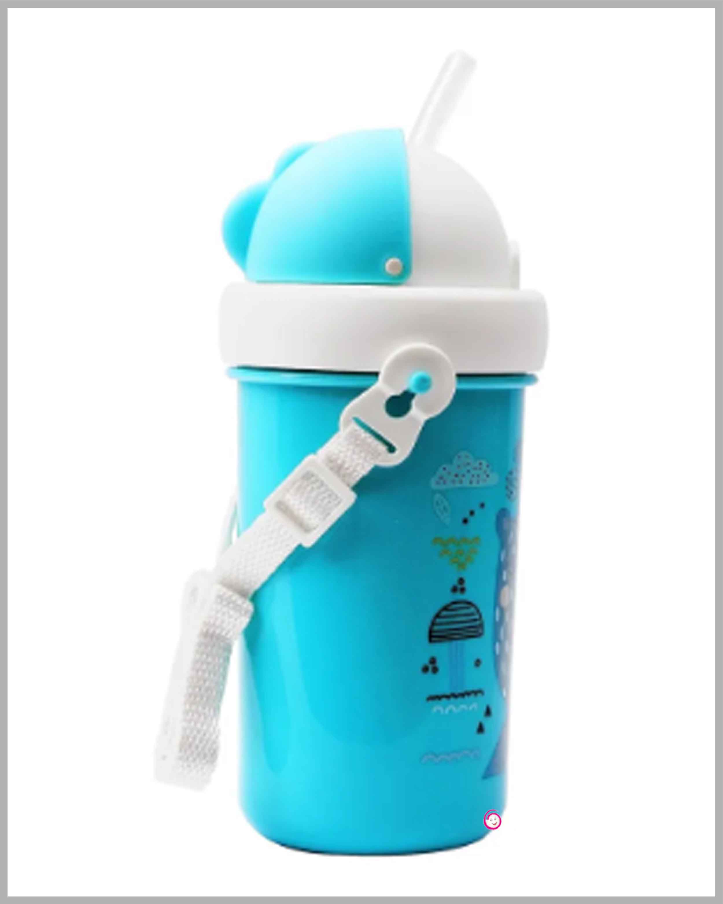 1st Step Straw Sipper for Easy Grip - Sky Blue