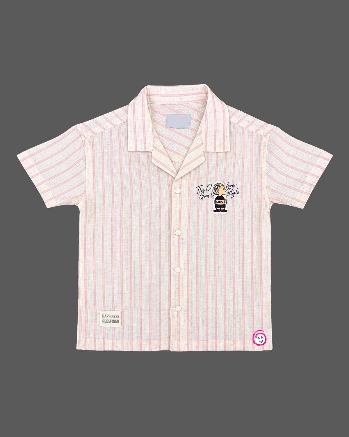 Kids shirt and shorts set designed as western wear for boys with button closure and utility pockets.