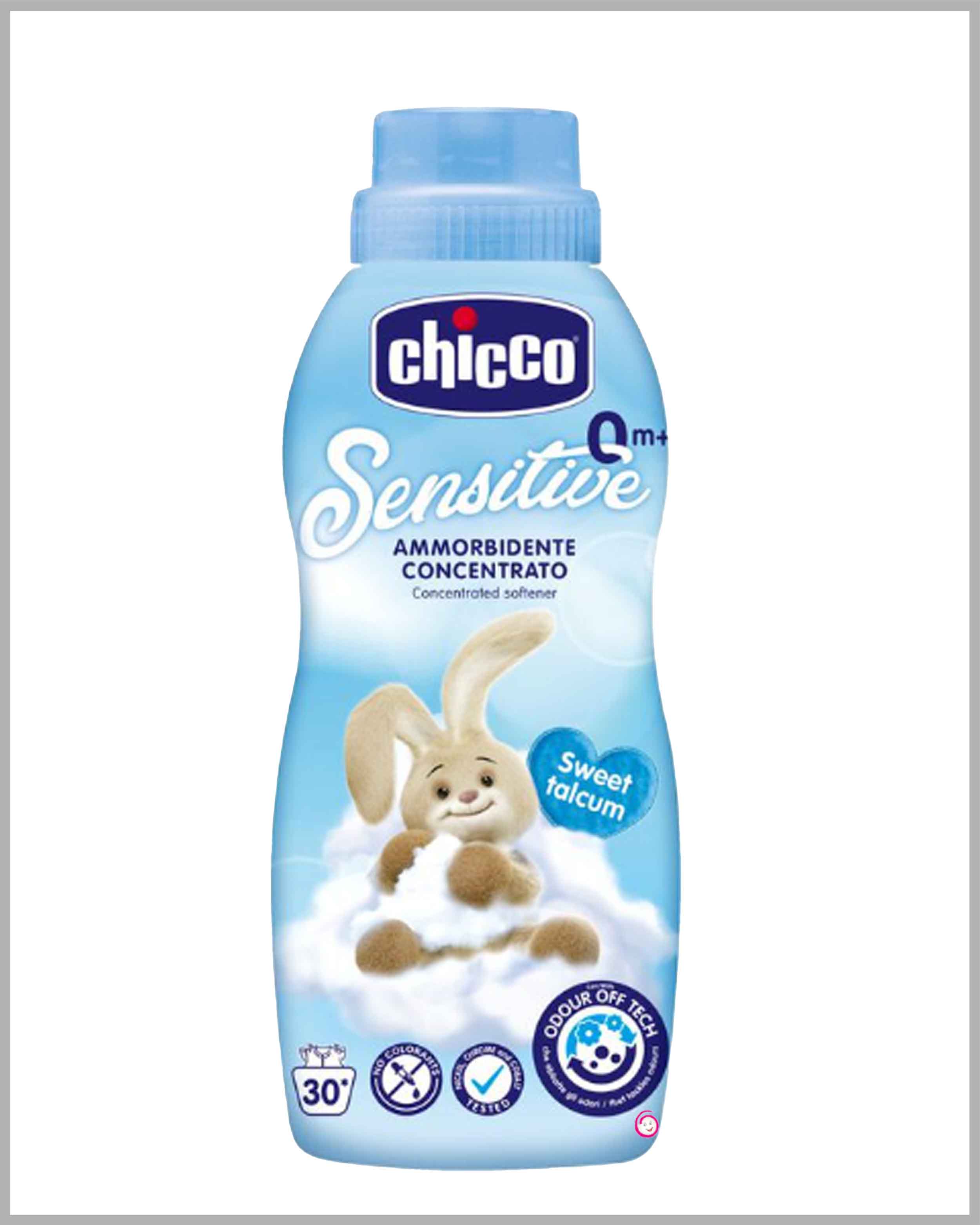 Chicco Concentrated Laundry Softener Sweet Talcum - 750ml