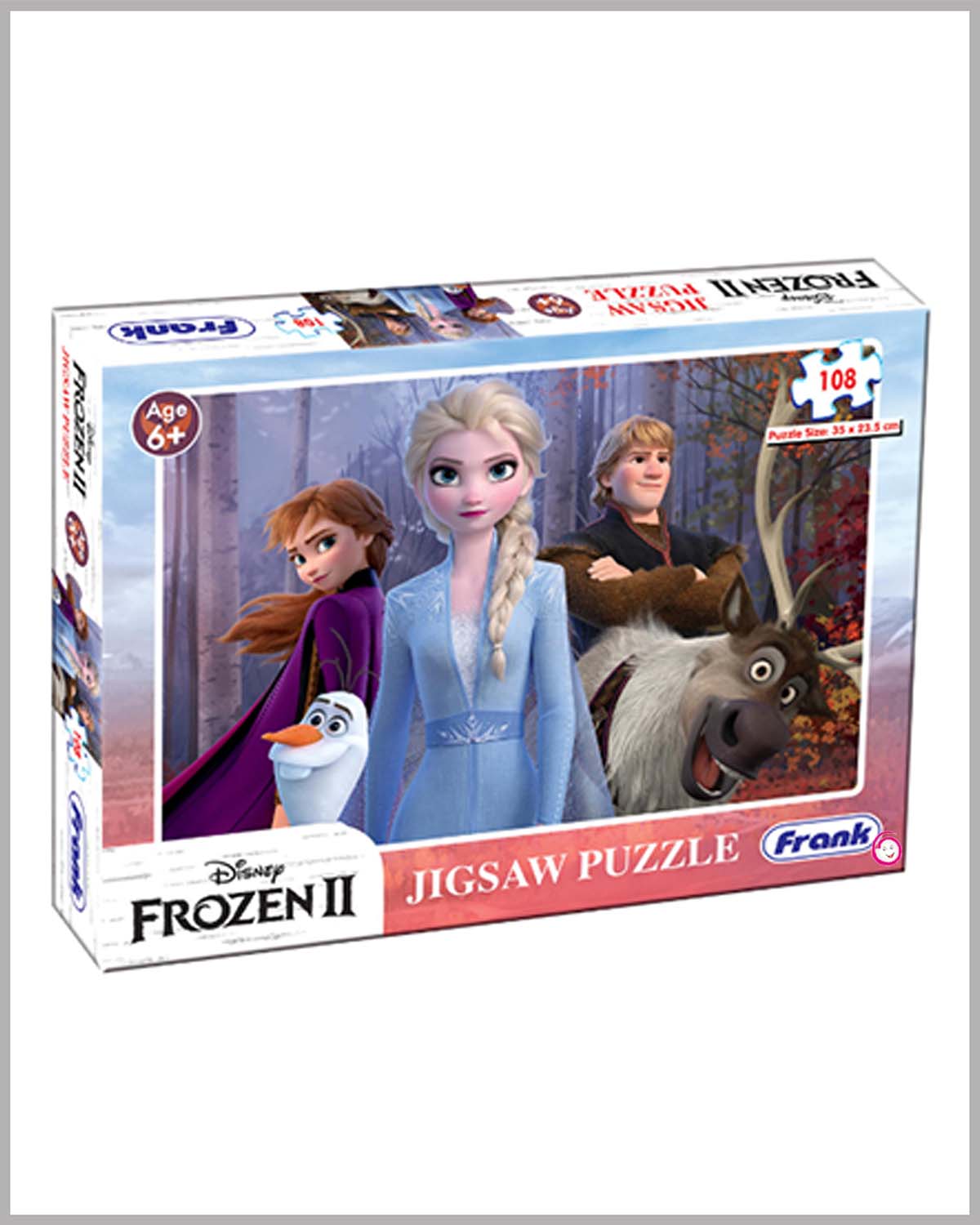 Frank 3 Puzzles in 1 Frozen
