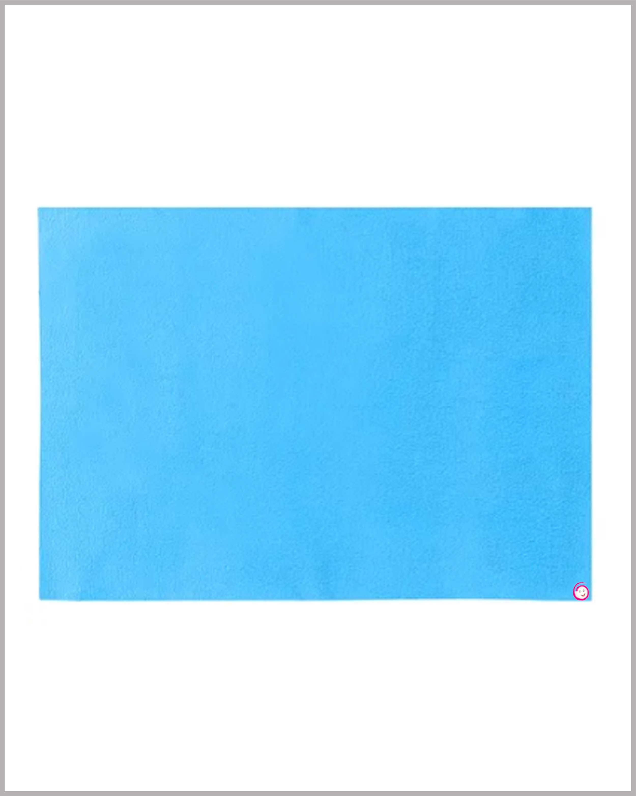 Quick Dry Sheet for Baby Bed Protector Waterproof Dry Sheet Reusable - Blue (Large)