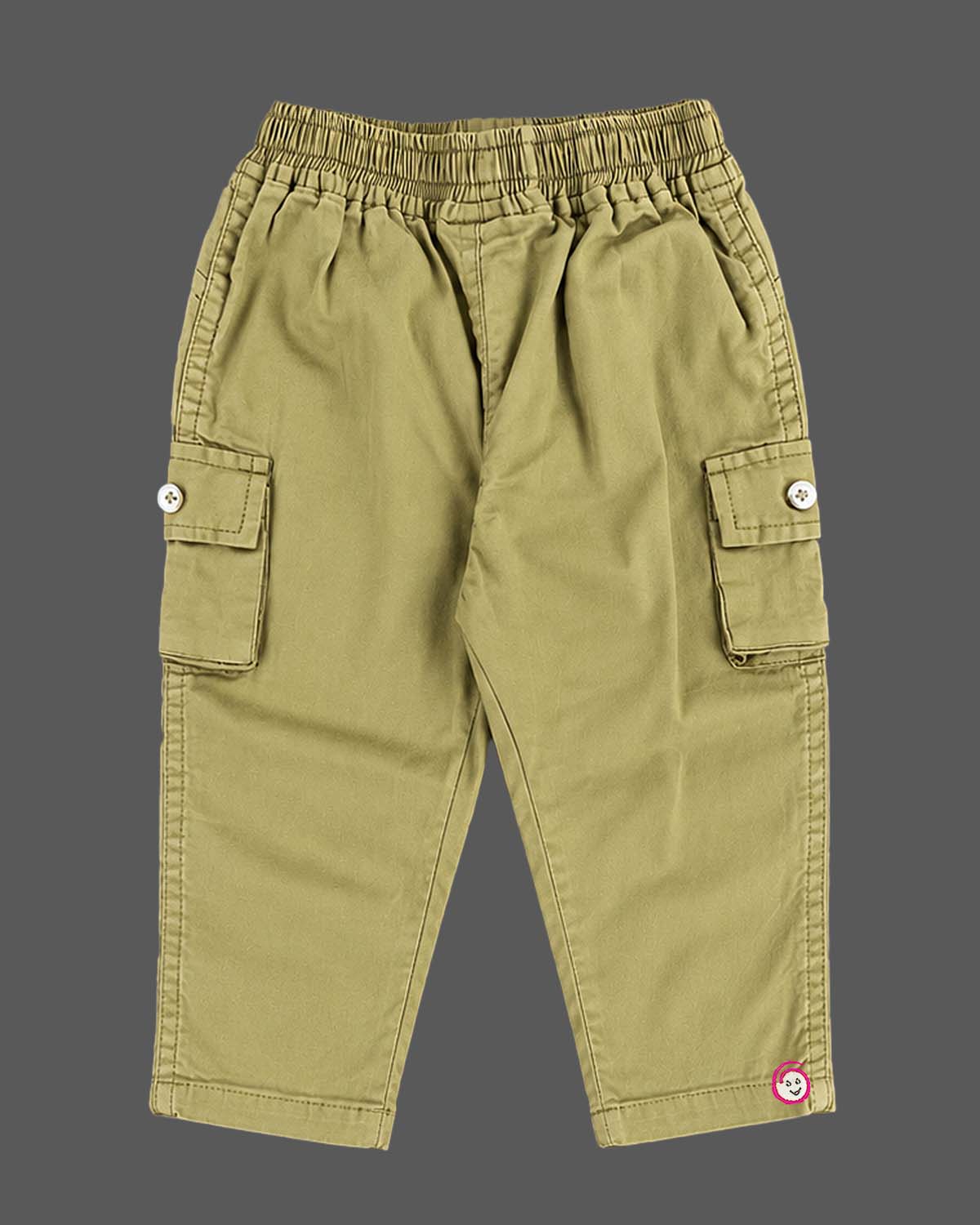 Toddler wearing a western wear for boys set consisting of a button-down shirt and utility cargo pant.
