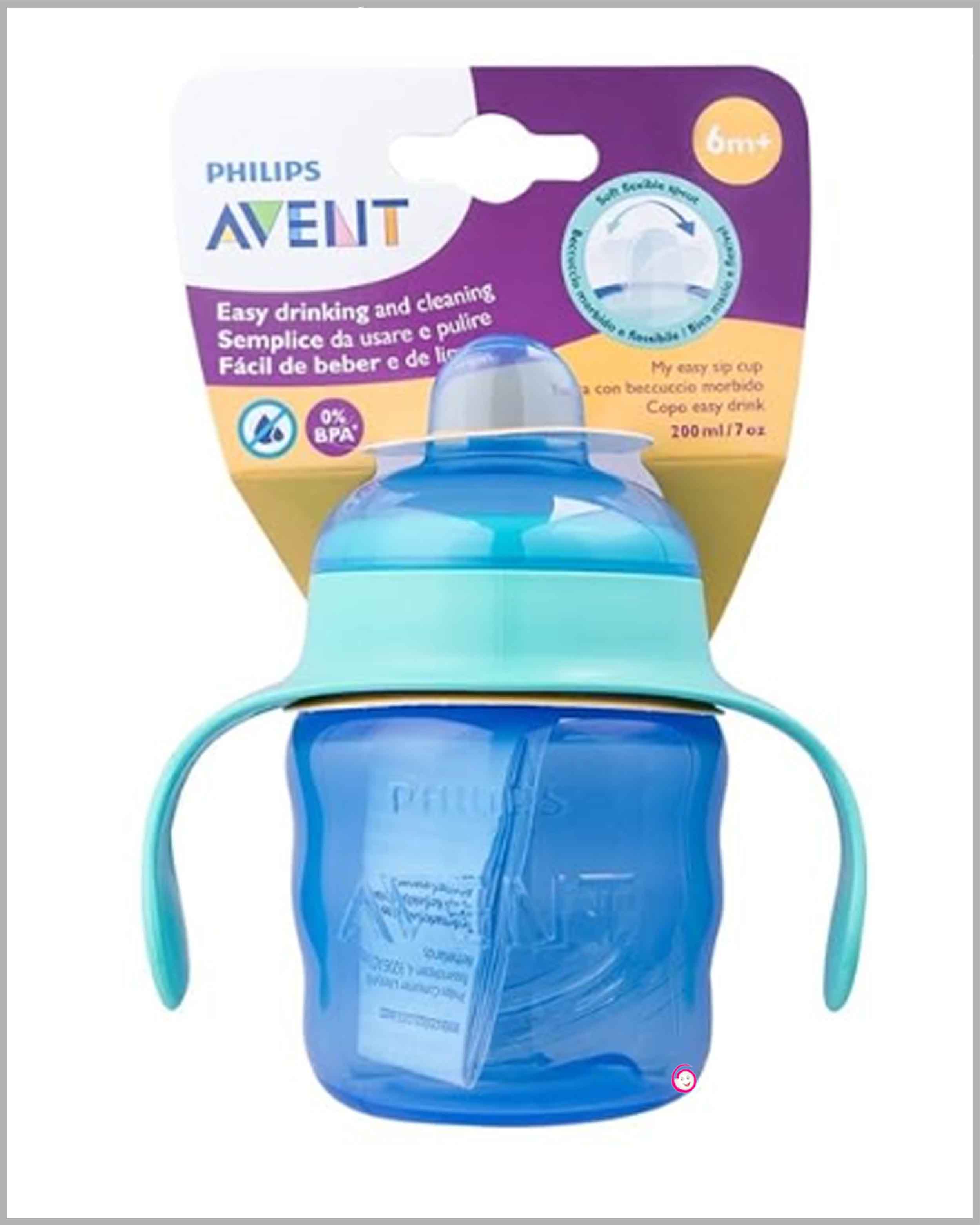 Avent Classic Sipper Cup 200ml(6M+) - Blue